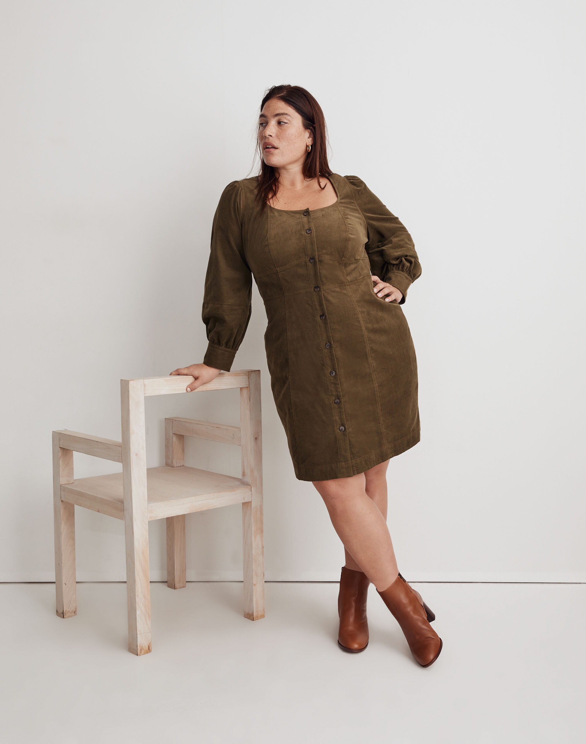 madewell corduroy dress