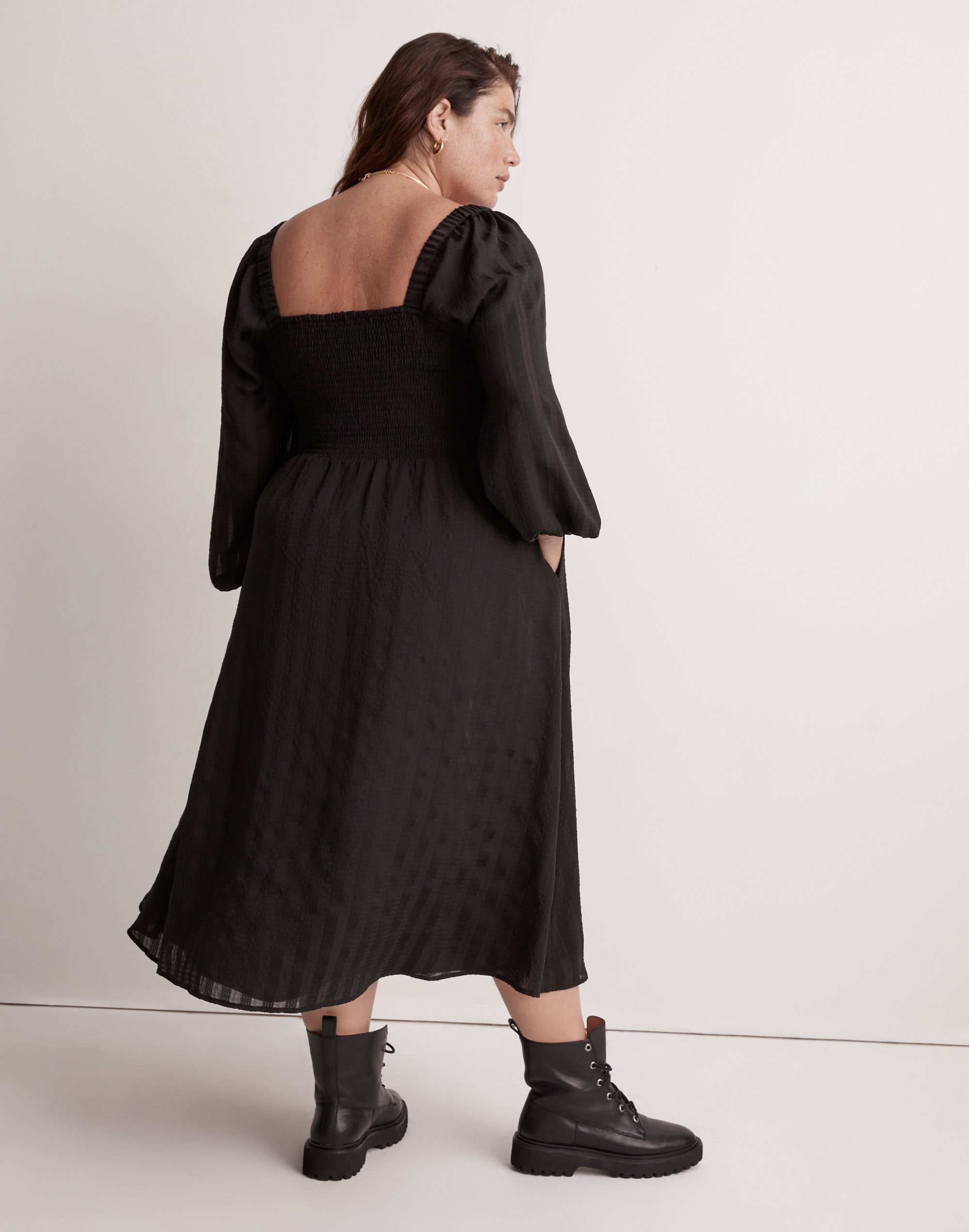 Plus Lucie Sweetheart Midi Dress | Madewell