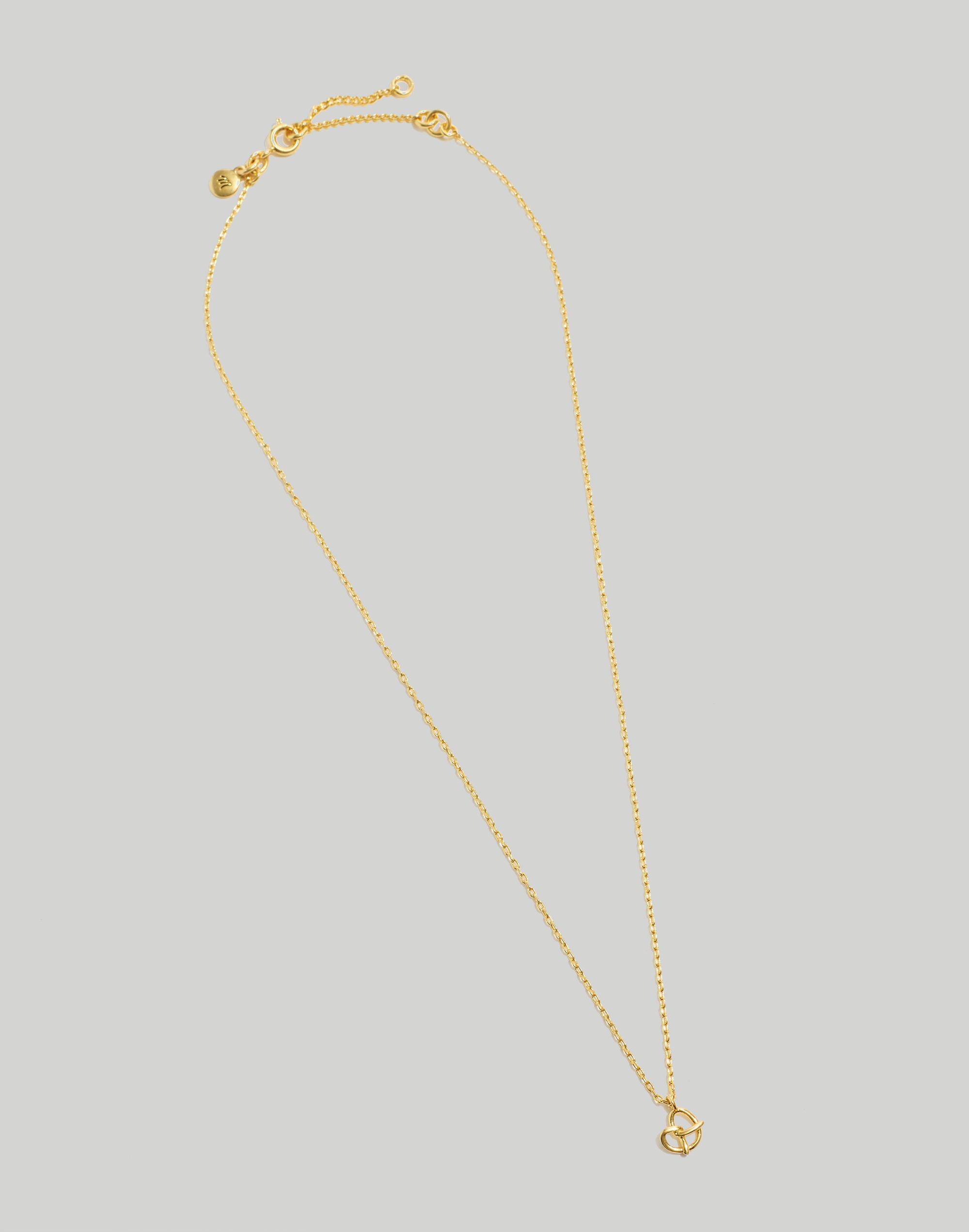 Pretzel Pendant Necklace | Madewell