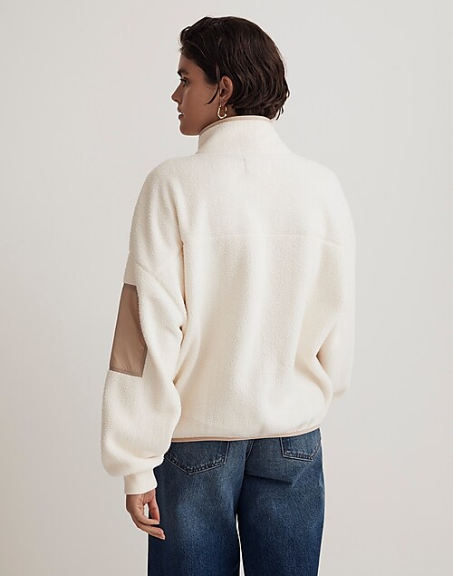 Re)sourced Sherpa Snap-Front Jacket