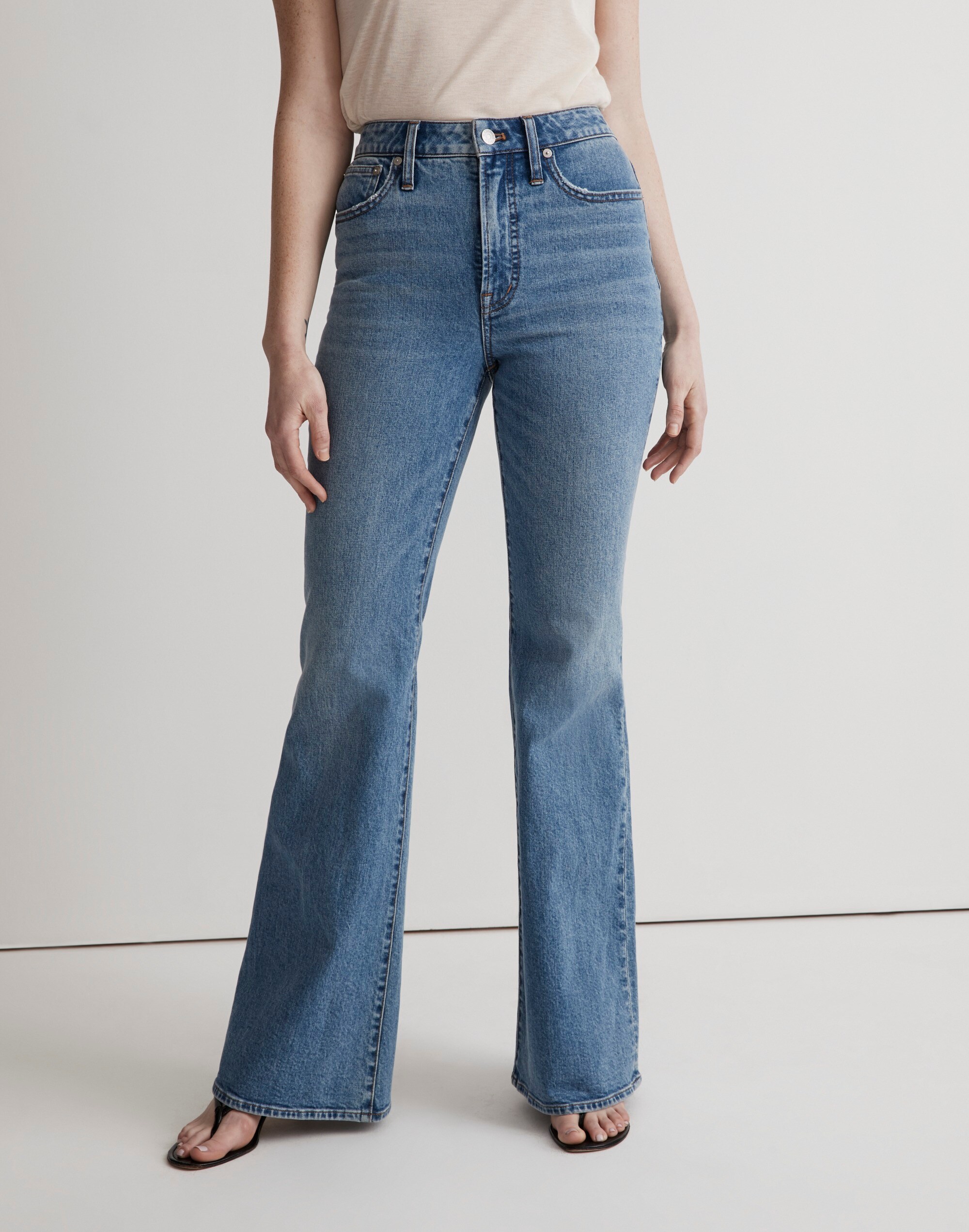 The Curvy Perfect Vintage Flare Jean in Tarlow Wash