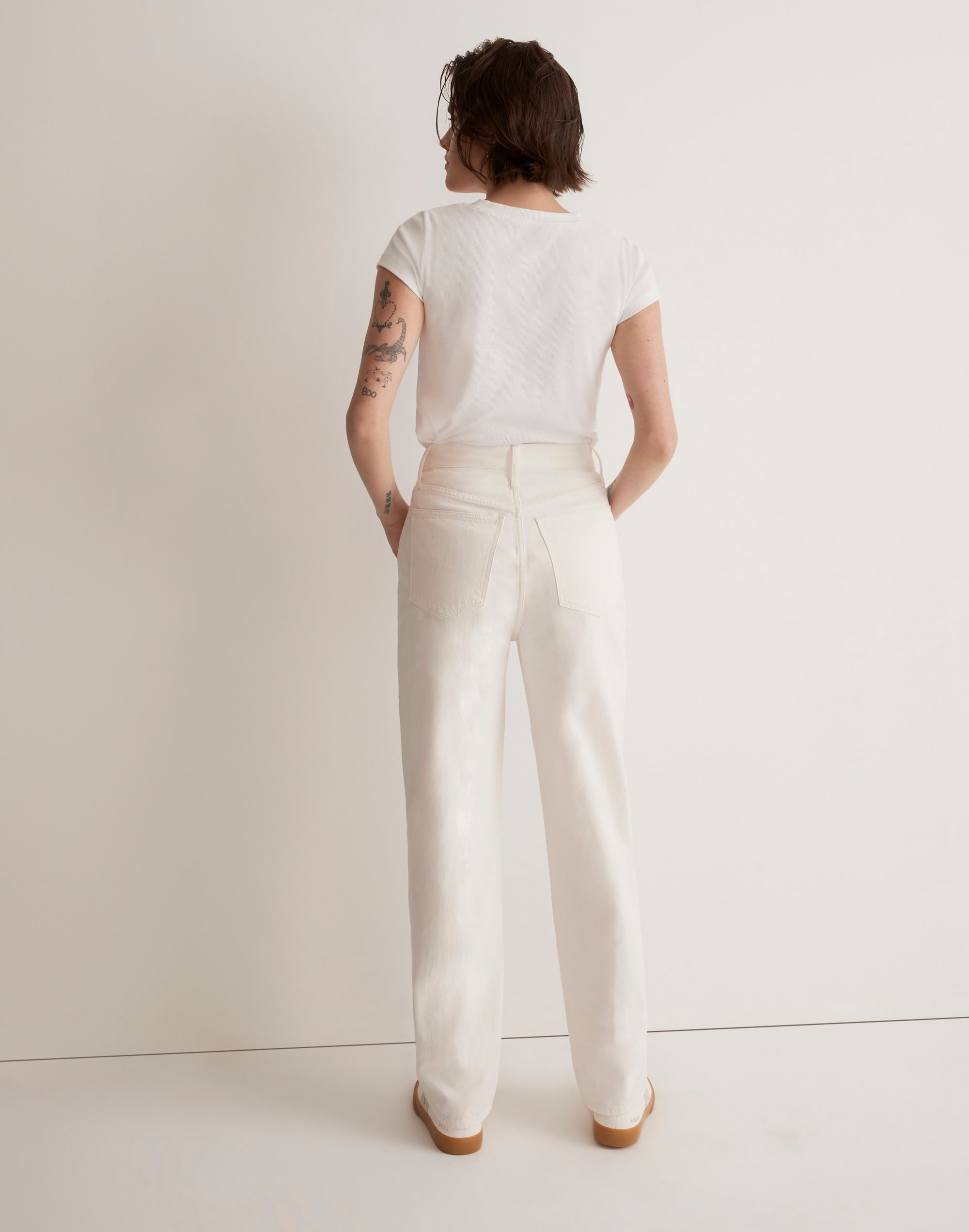 Baggy Straight Jeans Vintage Canvas | Madewell