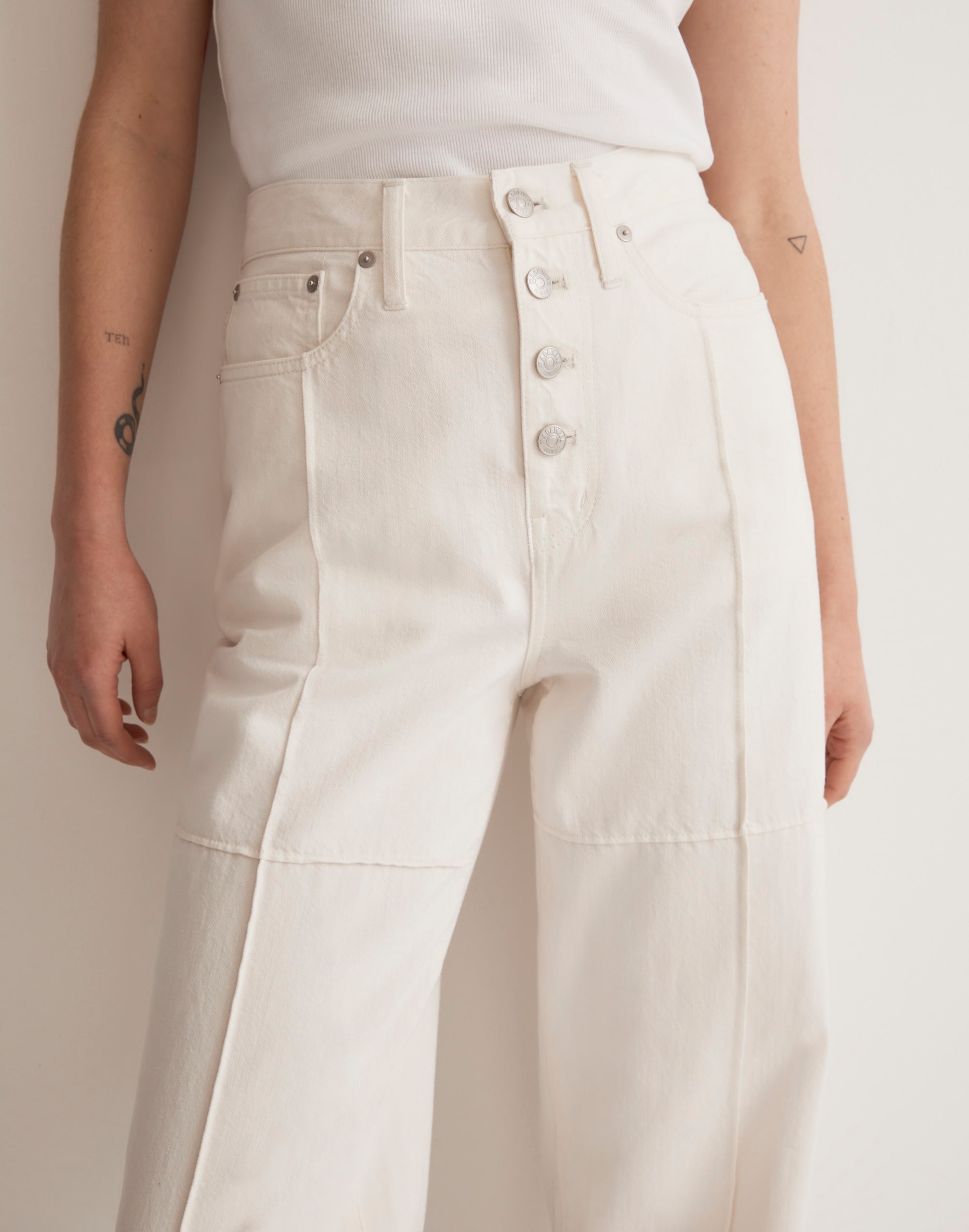 Baggy Straight Jeans Vintage Canvas | Madewell