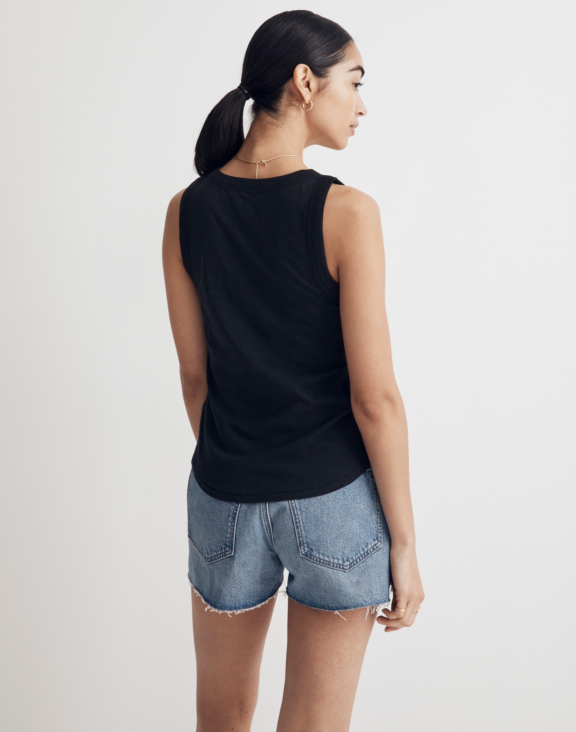 Whisper Cotton Scoopneck Tank Top