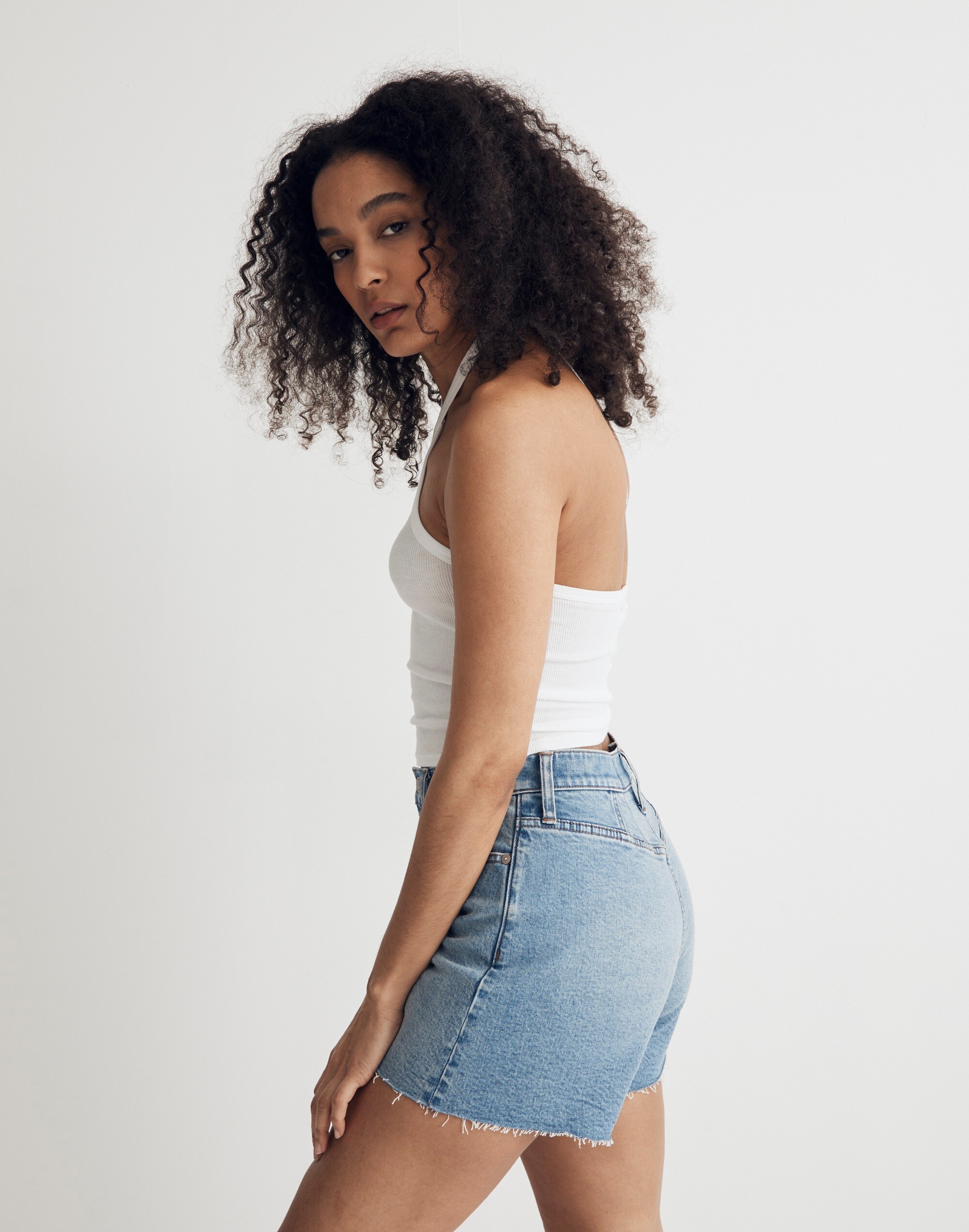 The Perfect Vintage Mid-Length Jean Short | Madewell