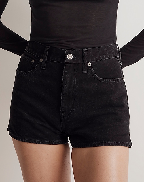 Siwy Black Denim Shorts NWT Madeline Cut Off Size 26 Booty Cheeky  Distressed USA