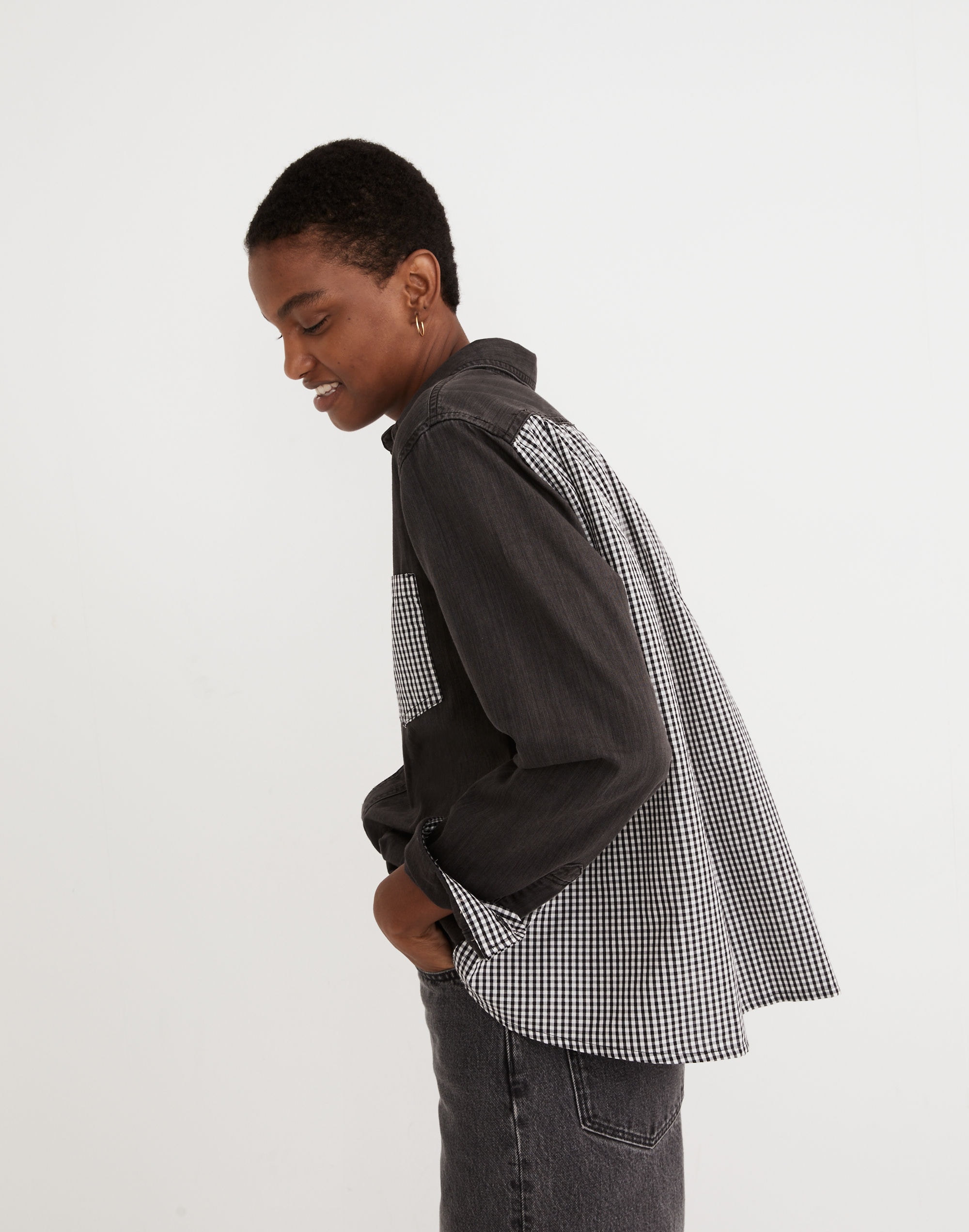 Madewell x Rentrayage Upcycled Button-Up Shirt | Madewell