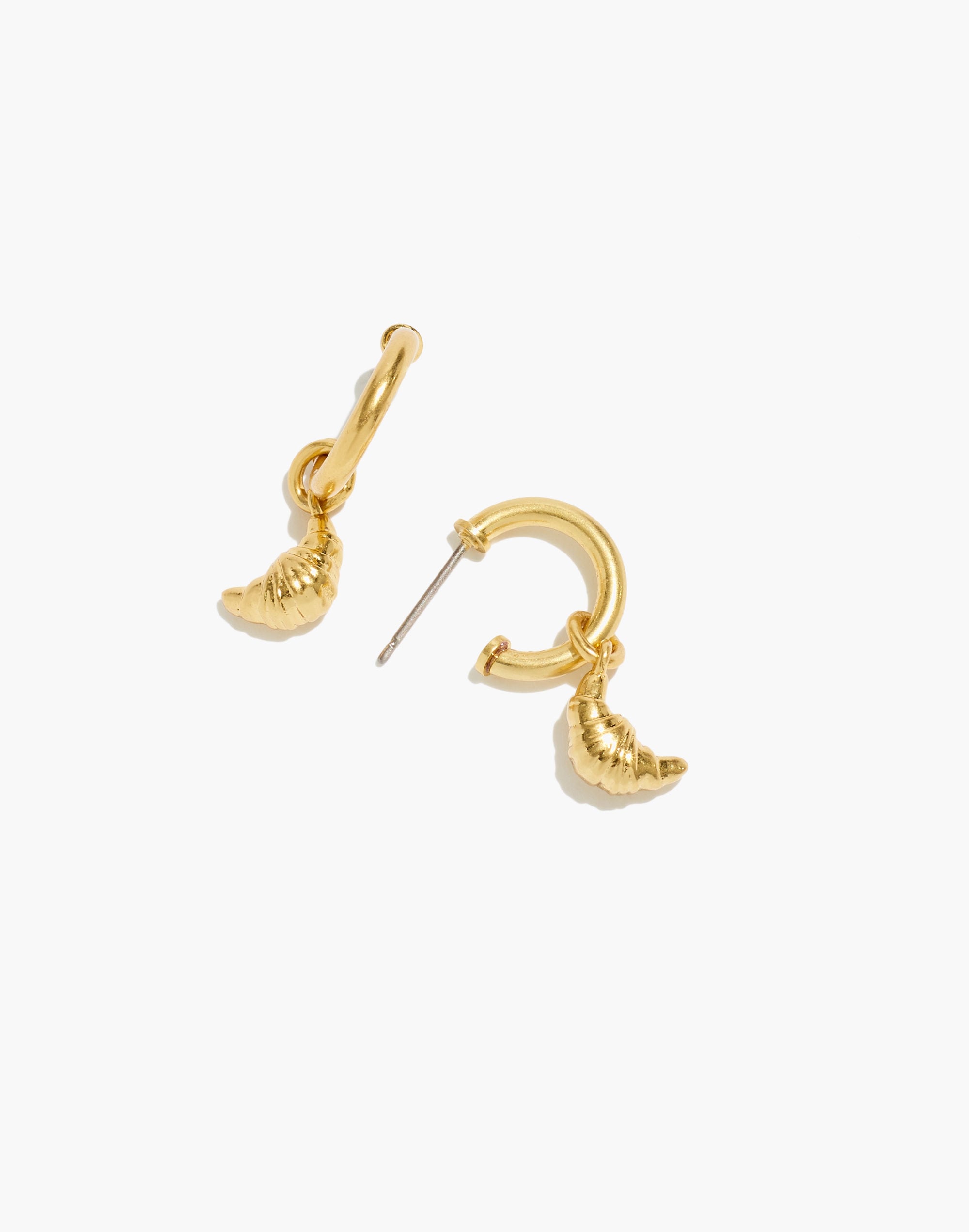 Croissant Huggie Hoop Earrings | Madewell