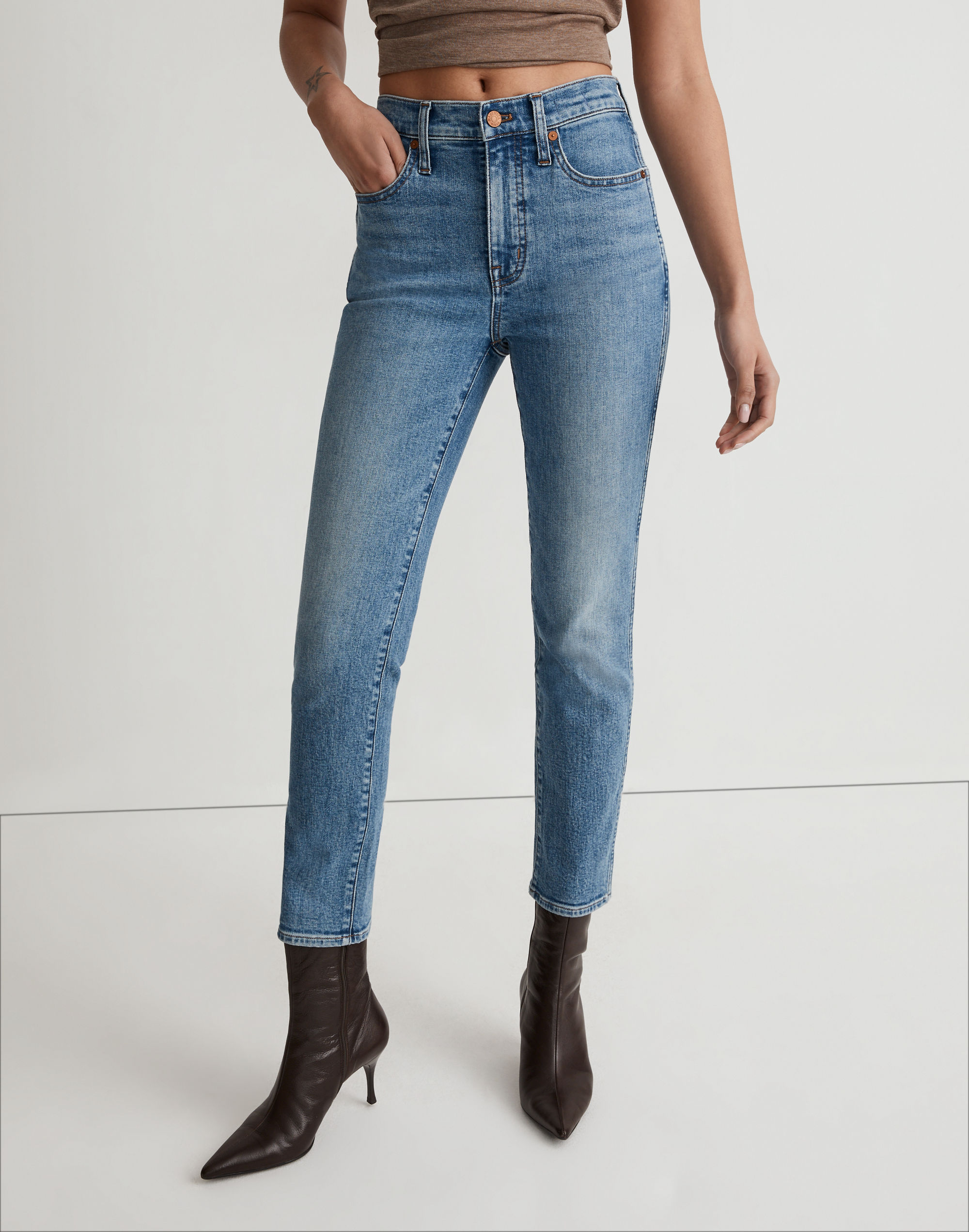 Stovepipe Jeans Calliston Wash | Madewell