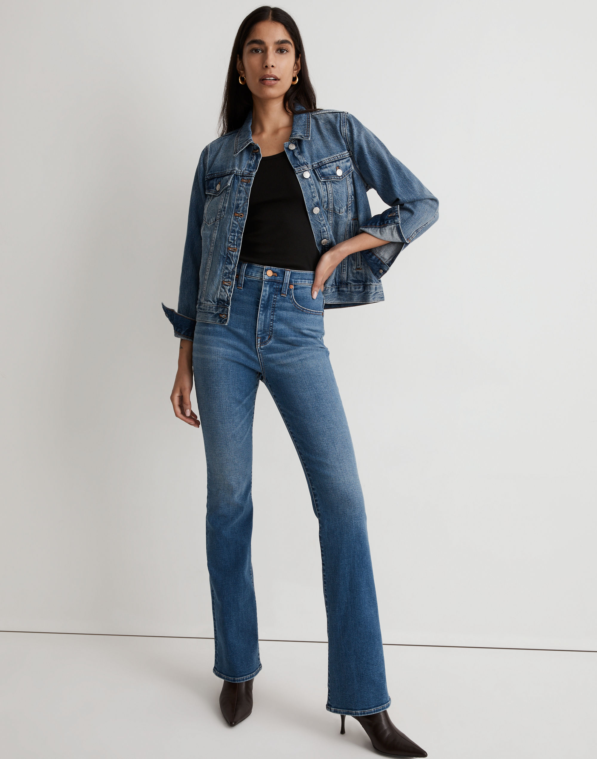 The Benton Low Rise Flare Jean - Society Boutique