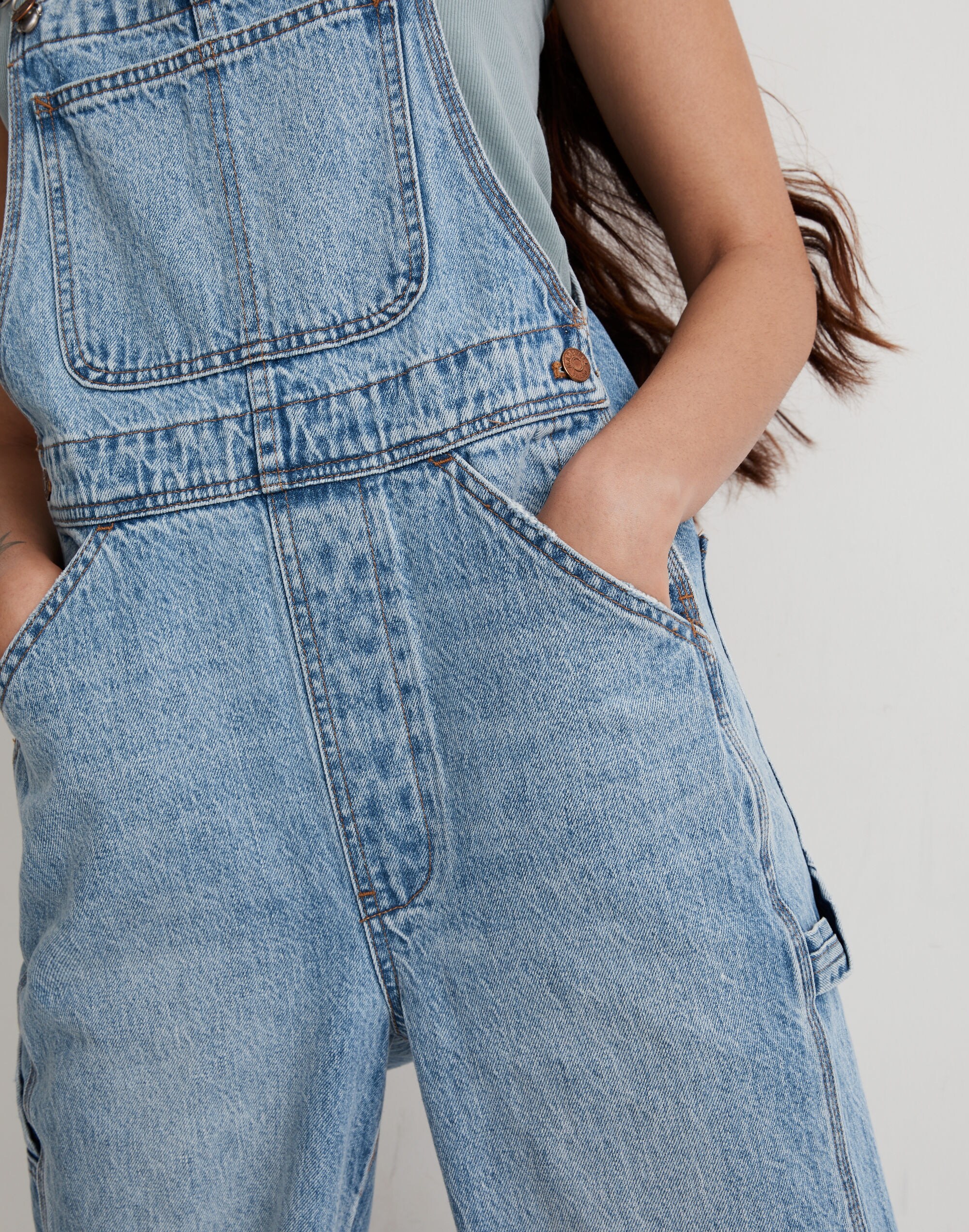 ARGUE - ARGUE OVERSIZED LADY OVERALL DENIMの+inforsante.fr