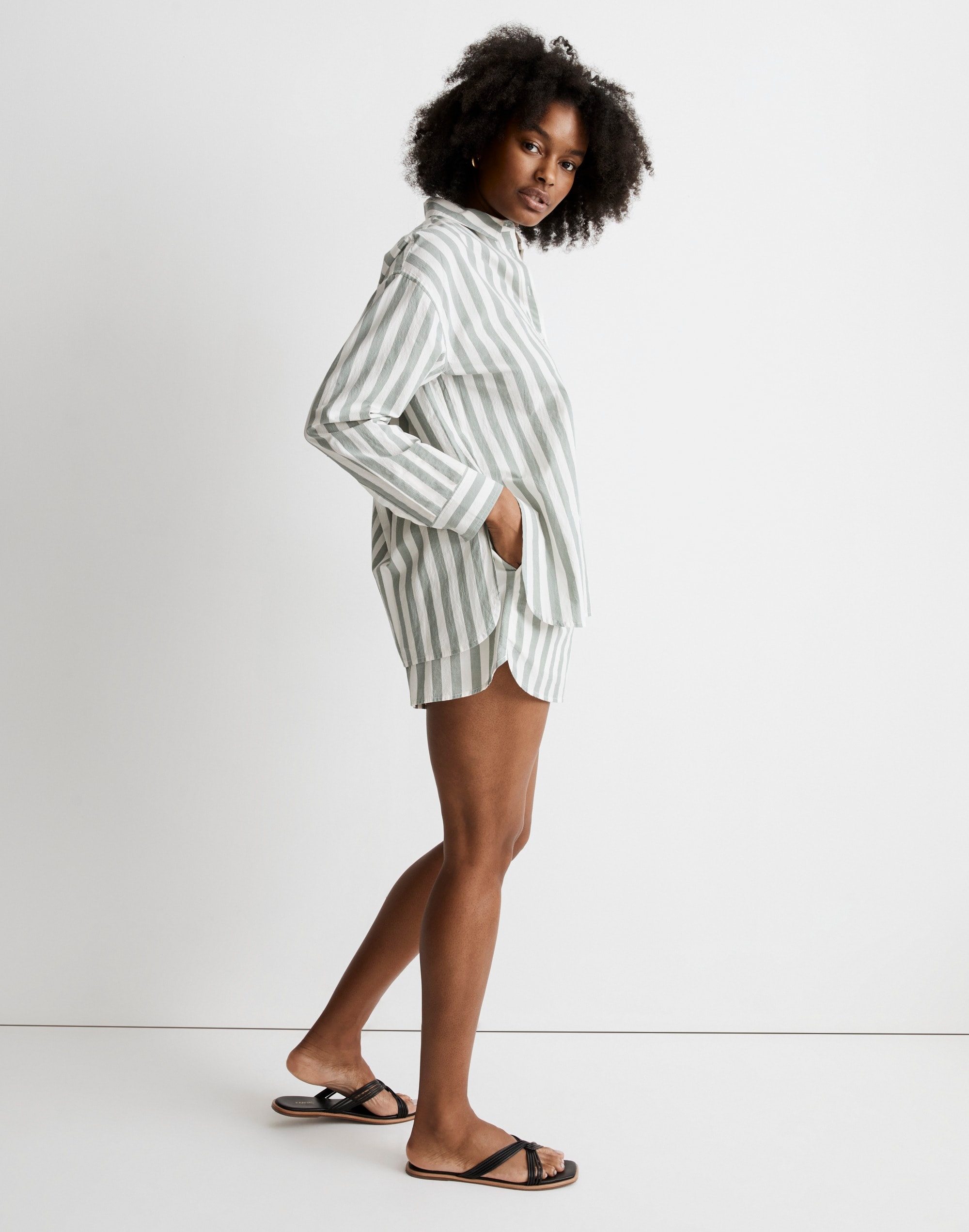 Signature Poplin Oversized Shirt | Madewell