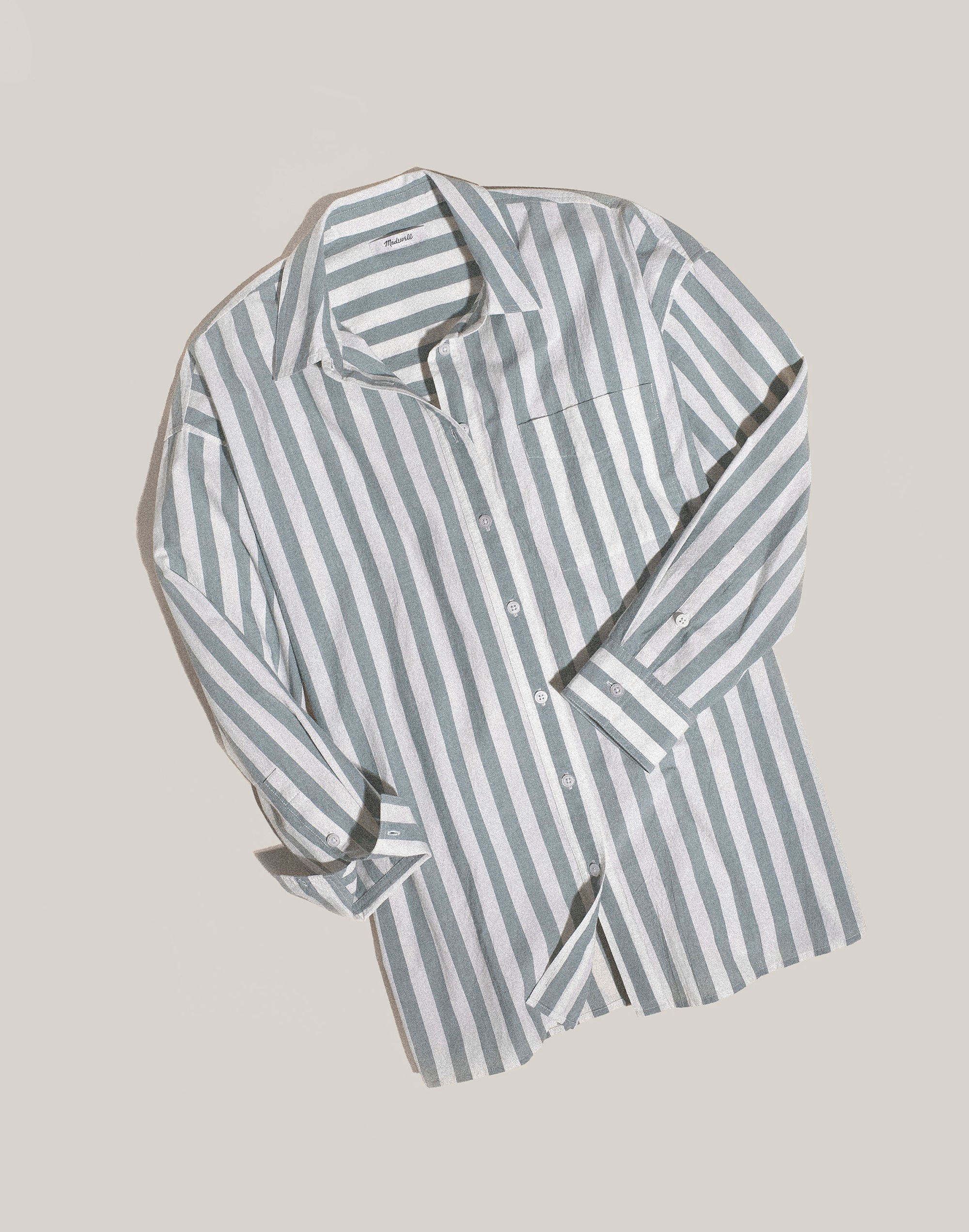 Signature Poplin Oversized Shirt | Madewell