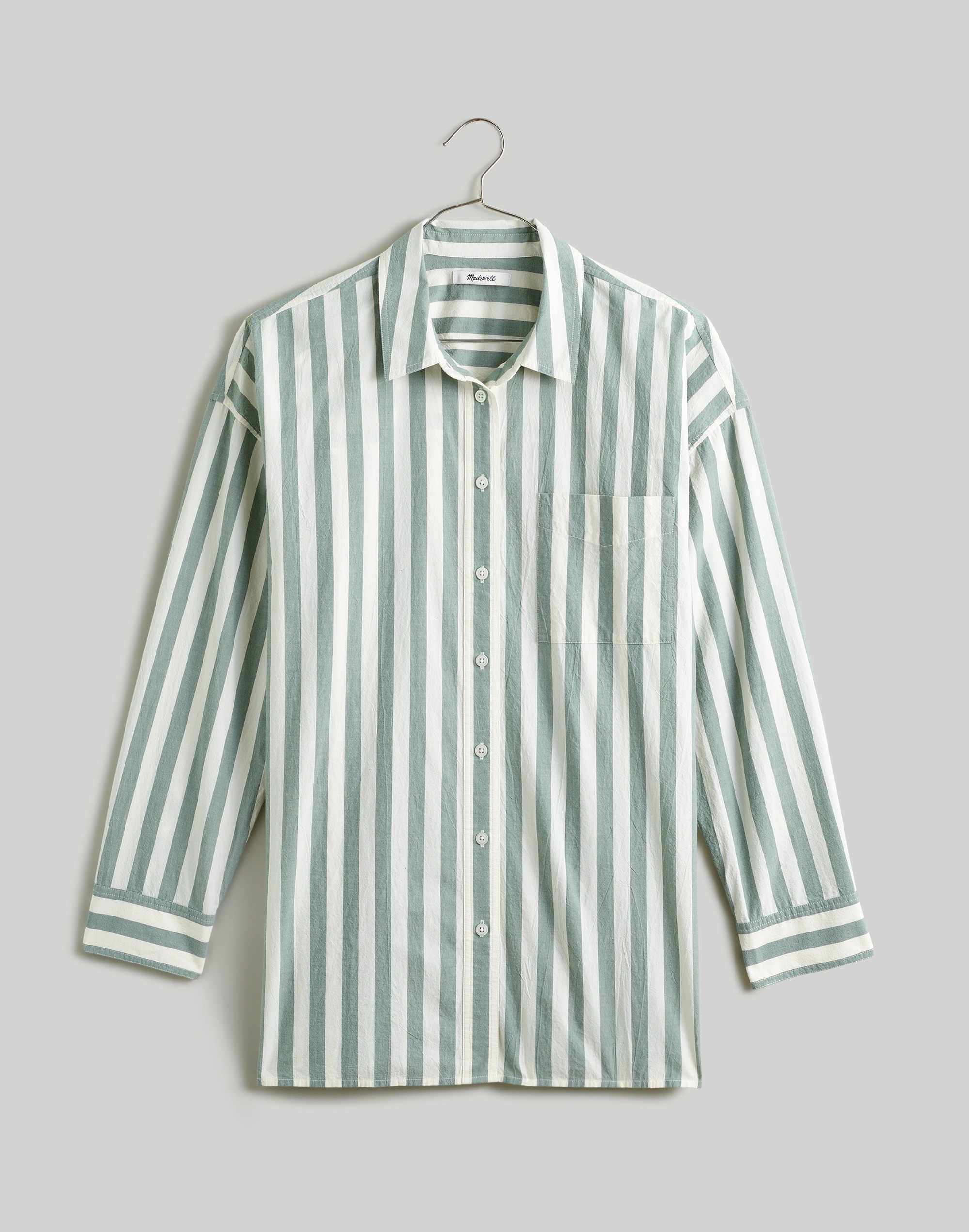 Signature Poplin Oversized Shirt | Madewell