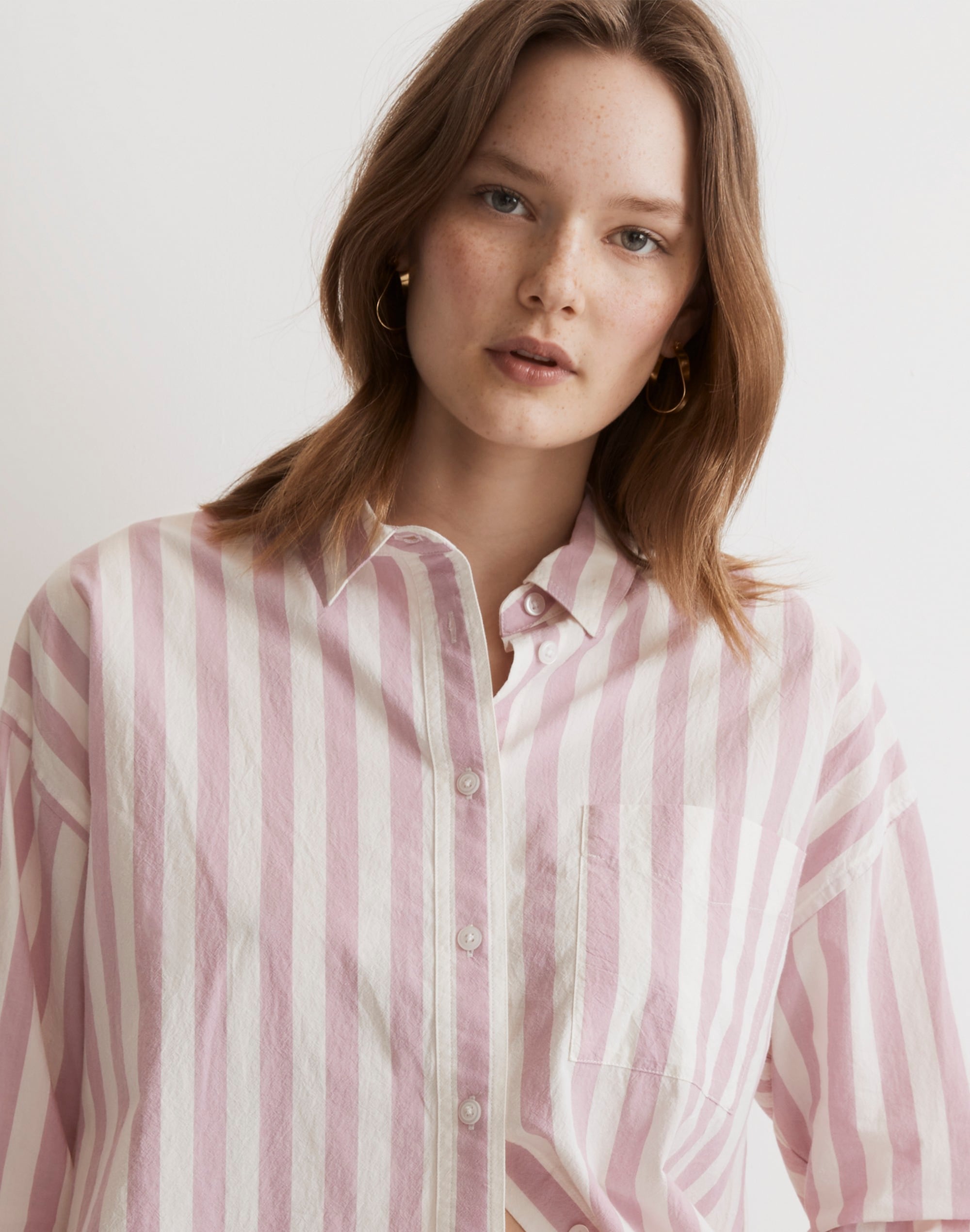 Signature Poplin Oversized Shirt | Madewell