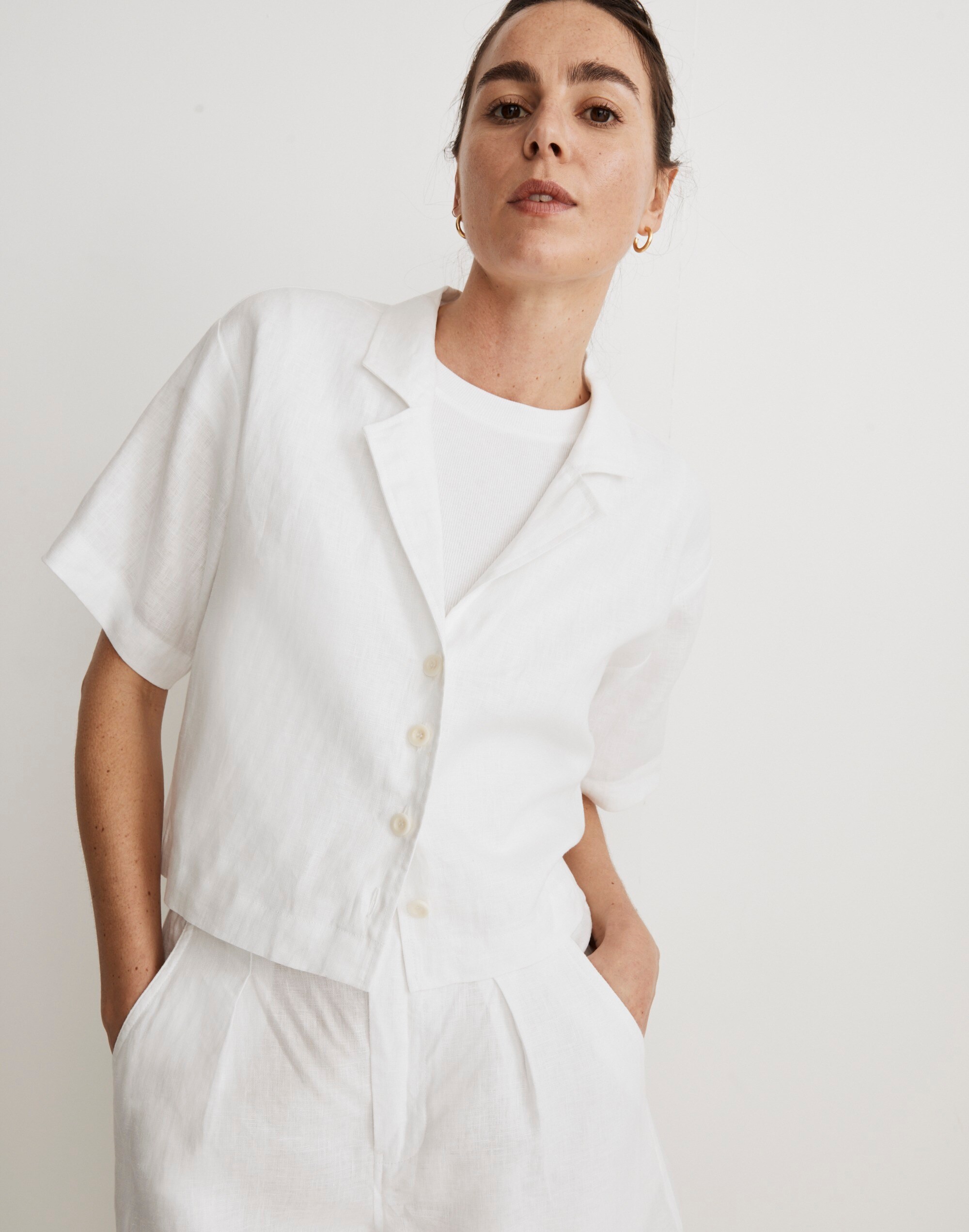 100% Linen Resort Shirt | Madewell