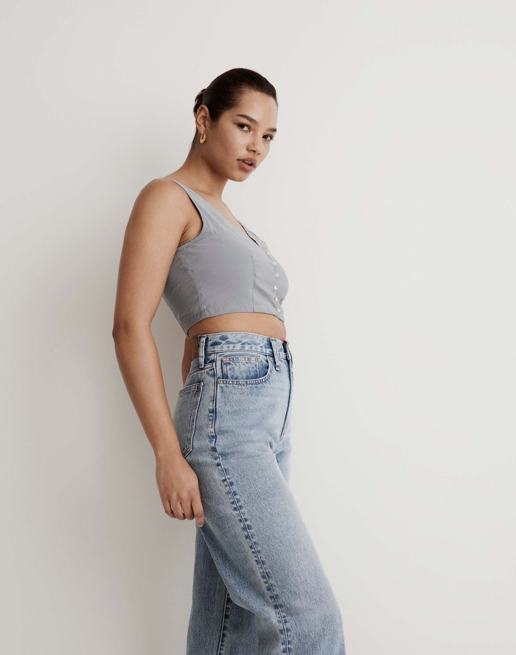 Softdrape Gwen Crop Vest Top