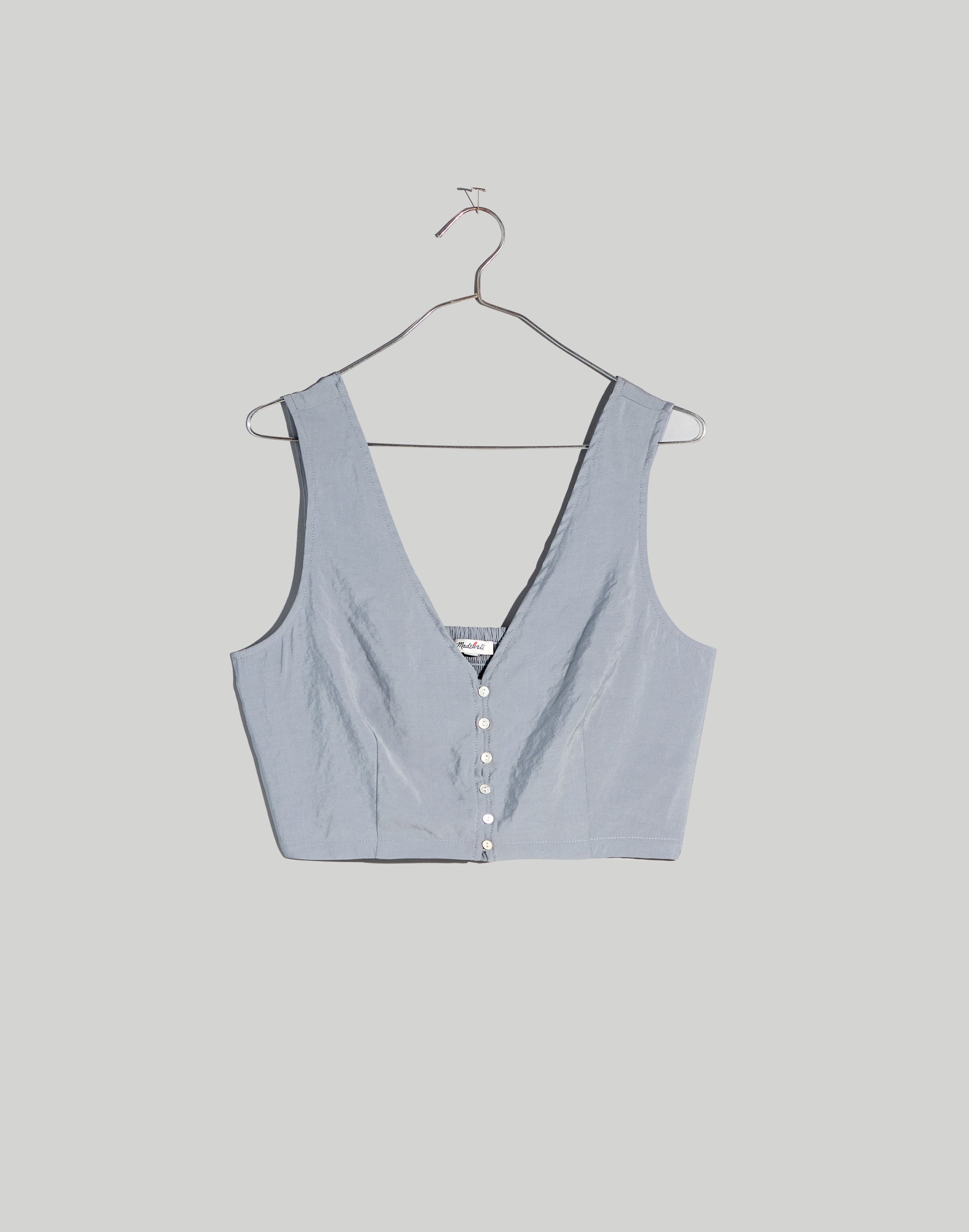 Softdrape Gwen Crop Vest Top | Madewell