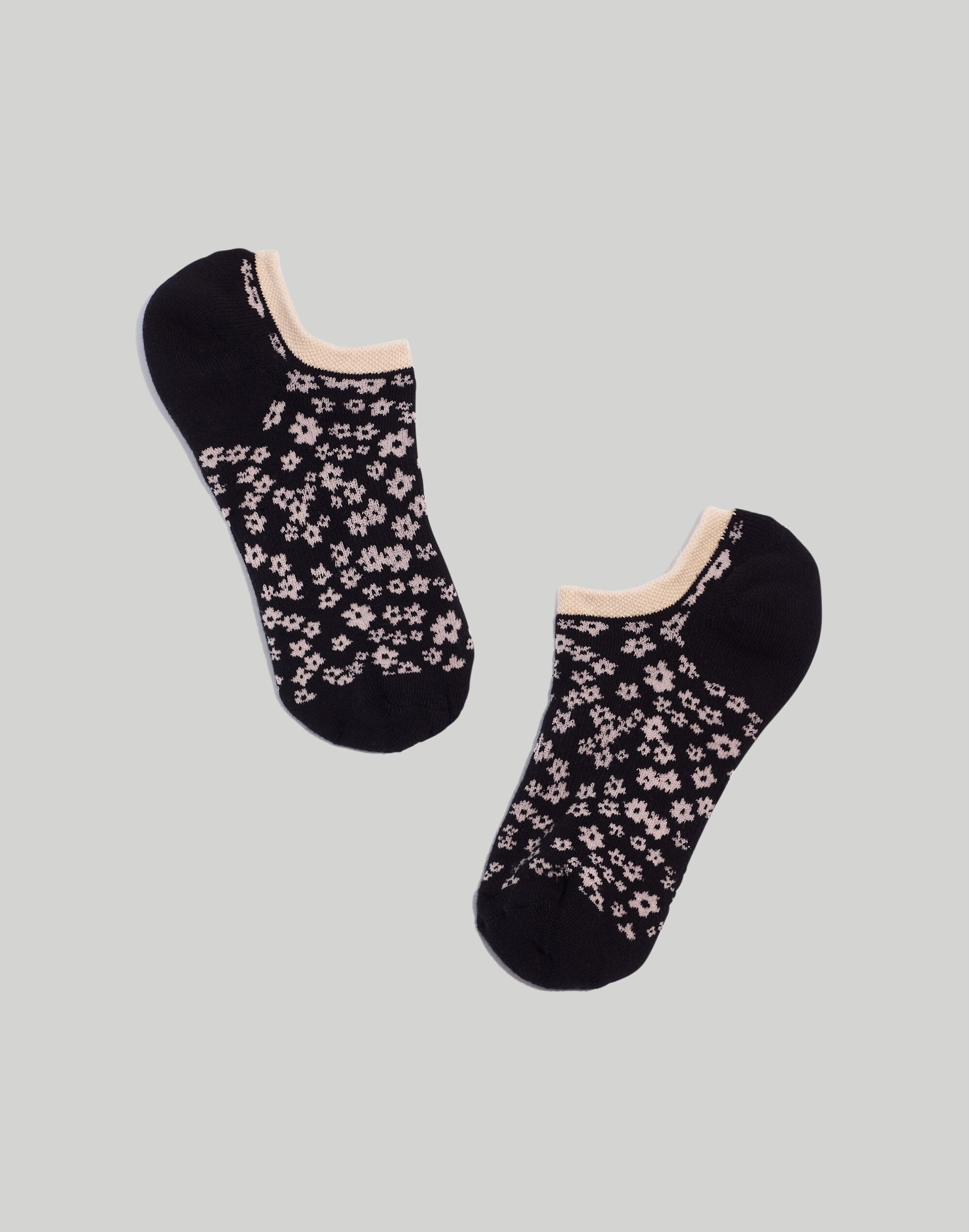 MWL Cloudlift Low-Profile Socks: Retro Floral Edition | Madewell