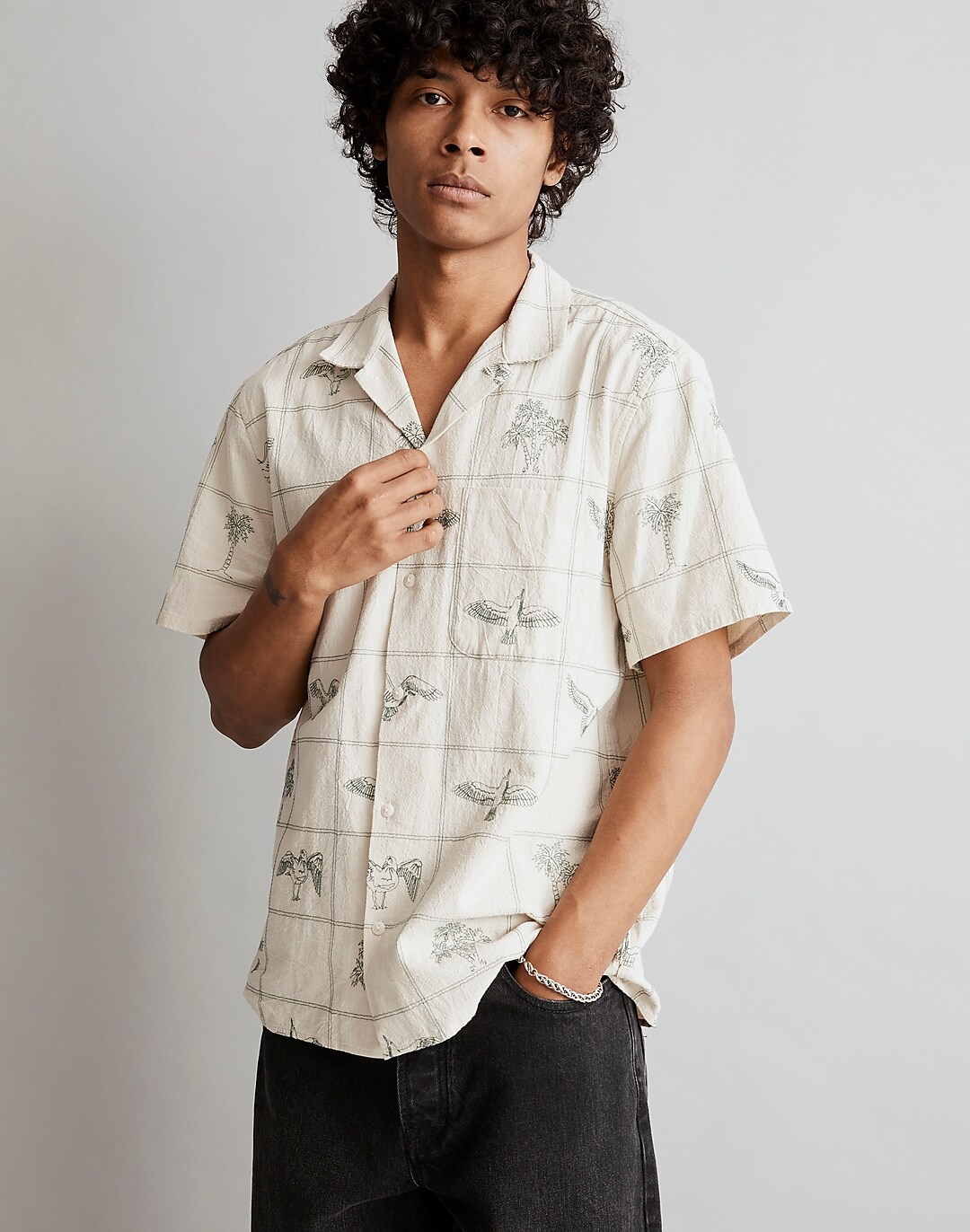 Rydale Men's Short Sleeved 100% Cotton Shirts - Kiplin M
