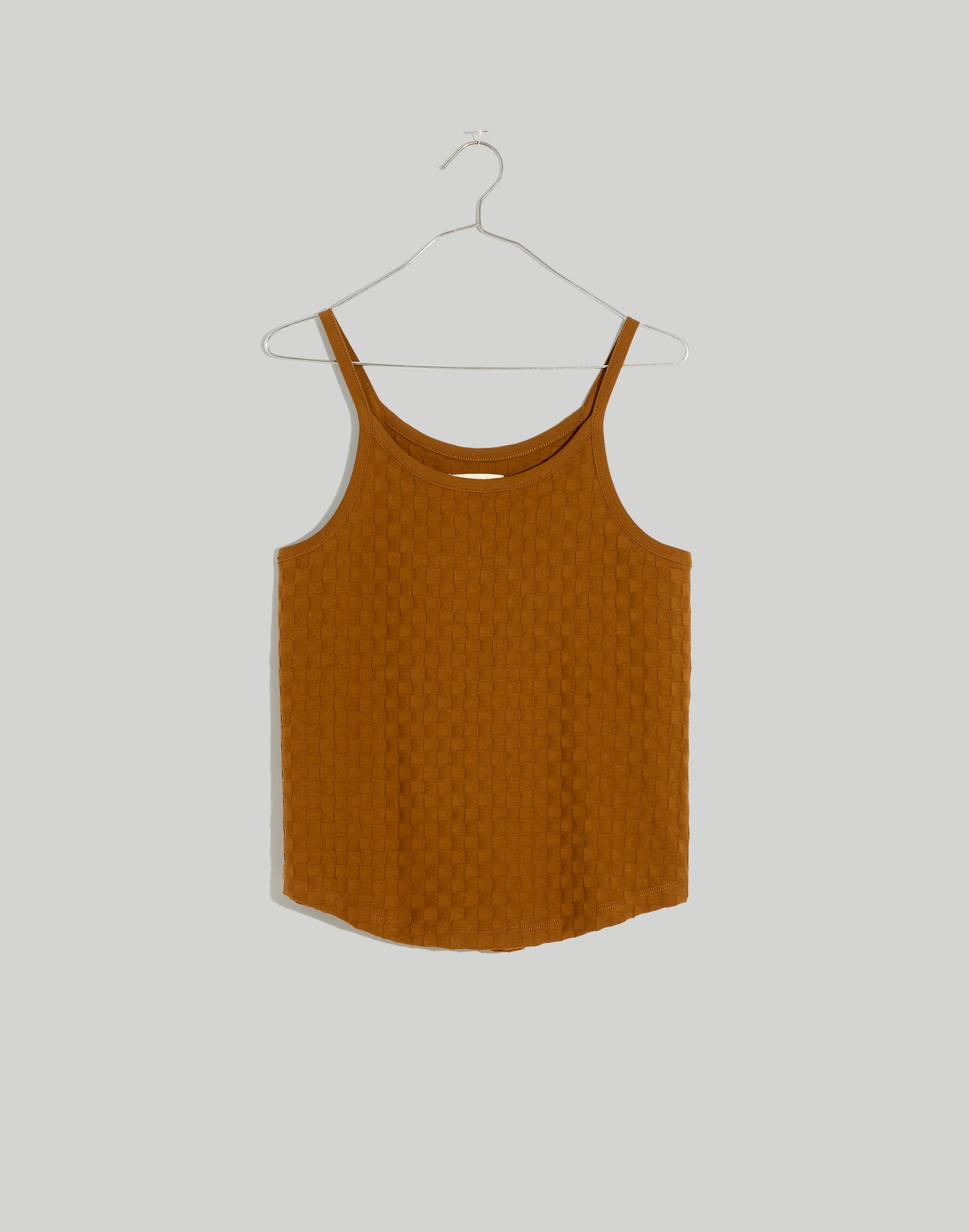 Cami Tank Top in Checkerboard Jacquard | Madewell