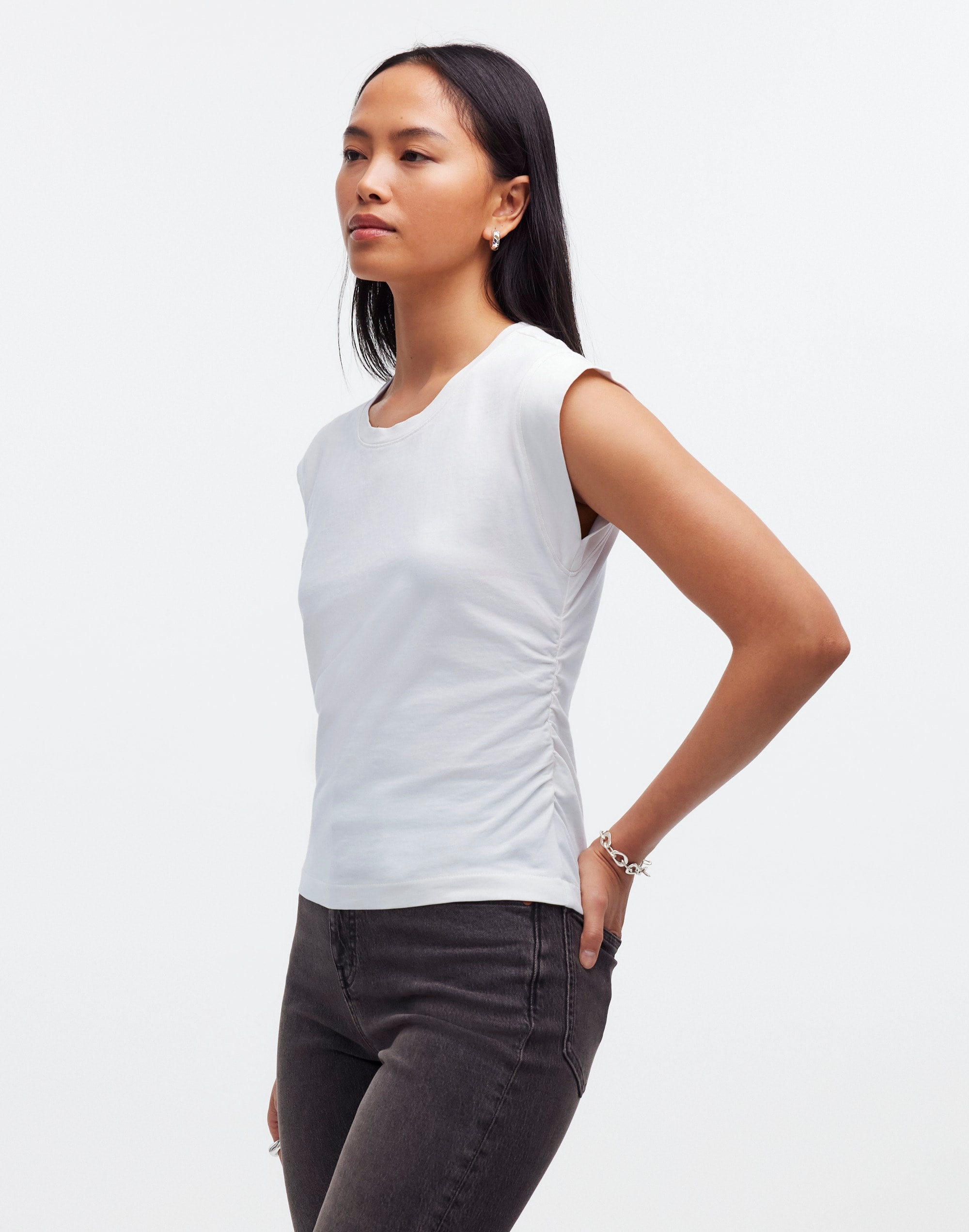 Side-Cinch Muscle Tee | Madewell