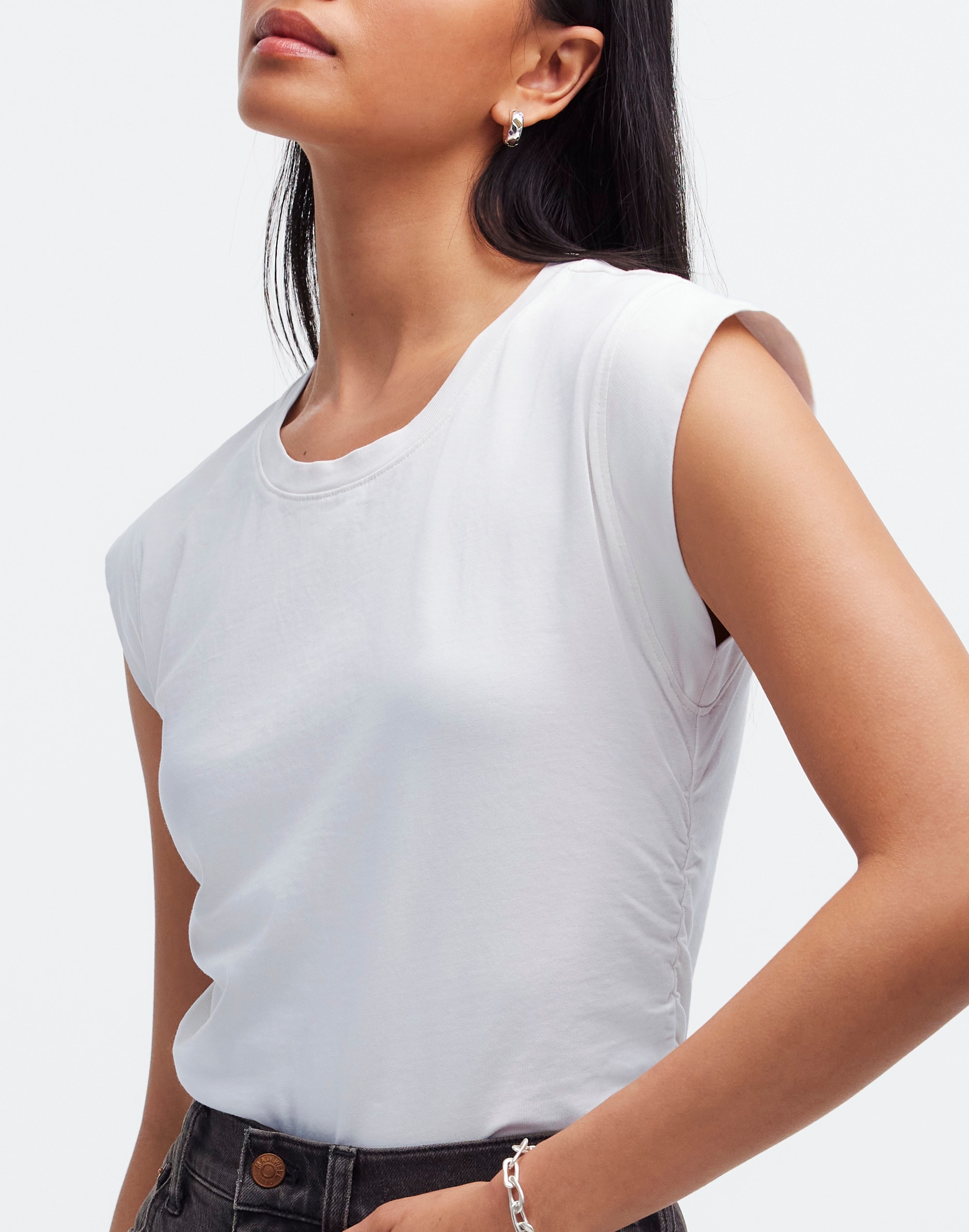 Side-Cinch Muscle Tee | Madewell