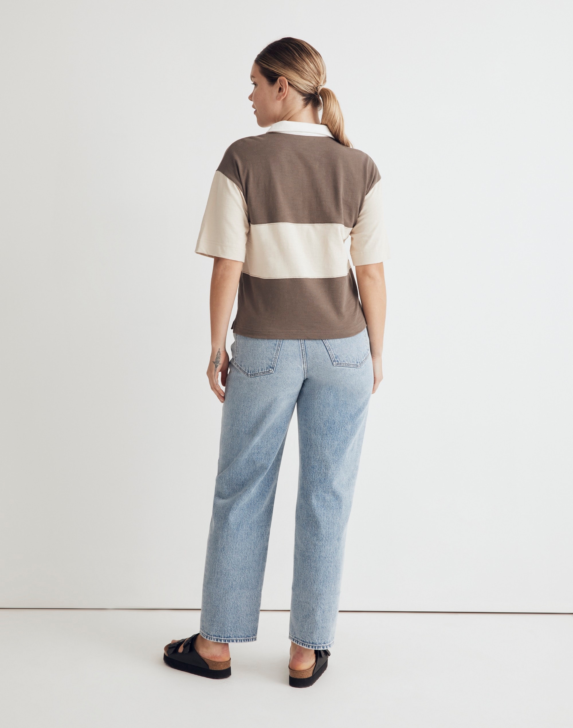 Oversized Polo Shirt | Madewell