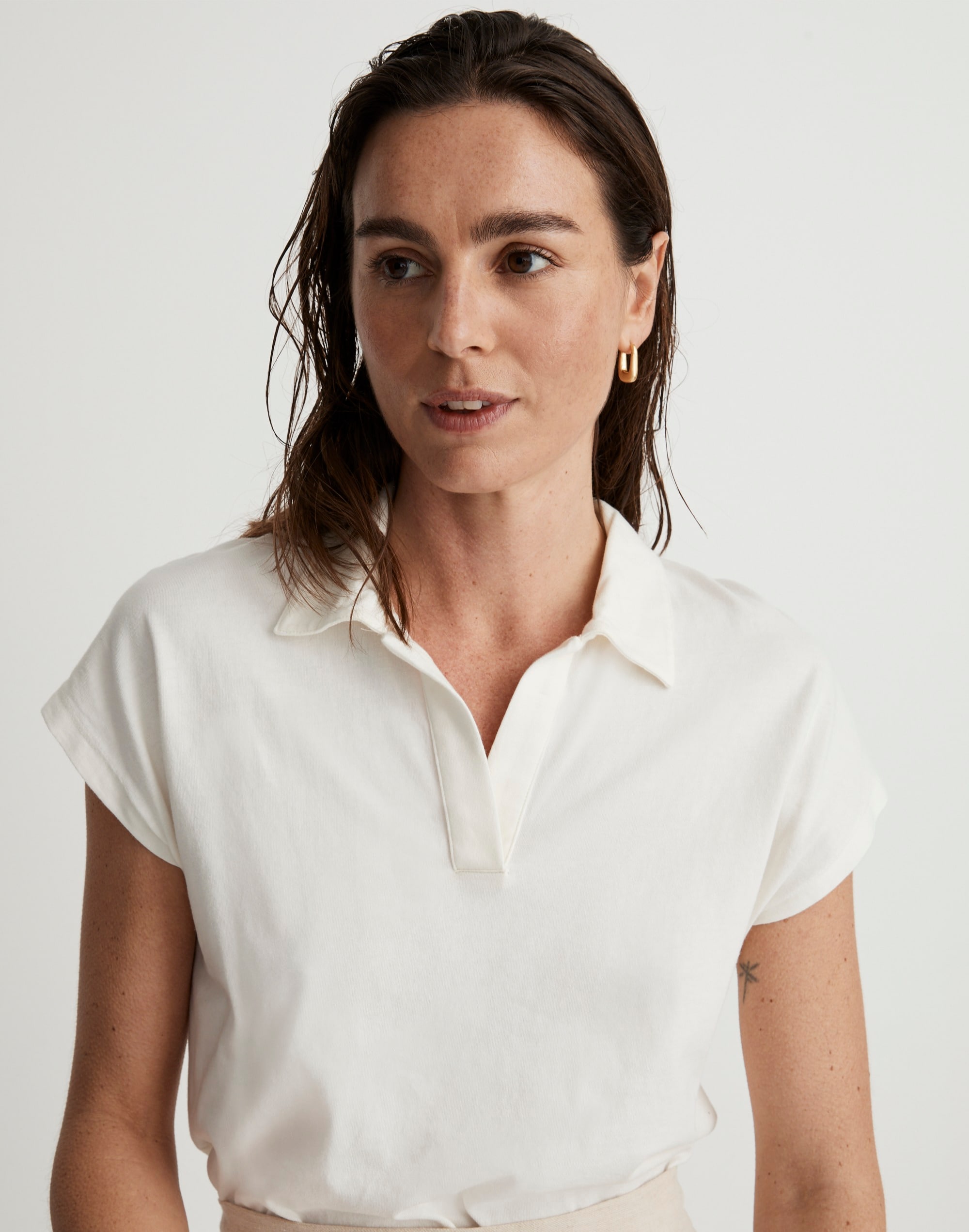 Relaxed Polo Tee | Madewell