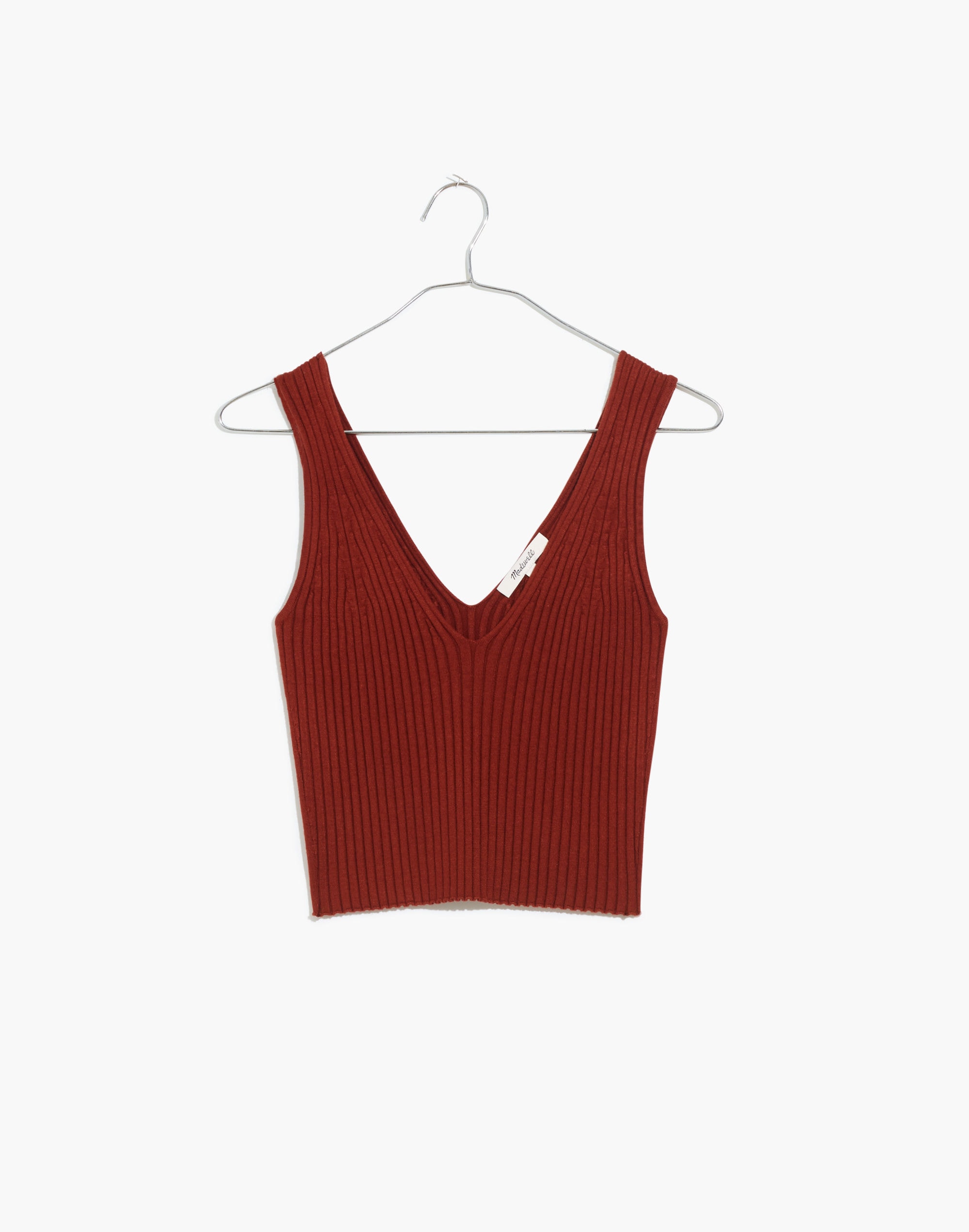 V-Neck Sweater Tank | Madewell