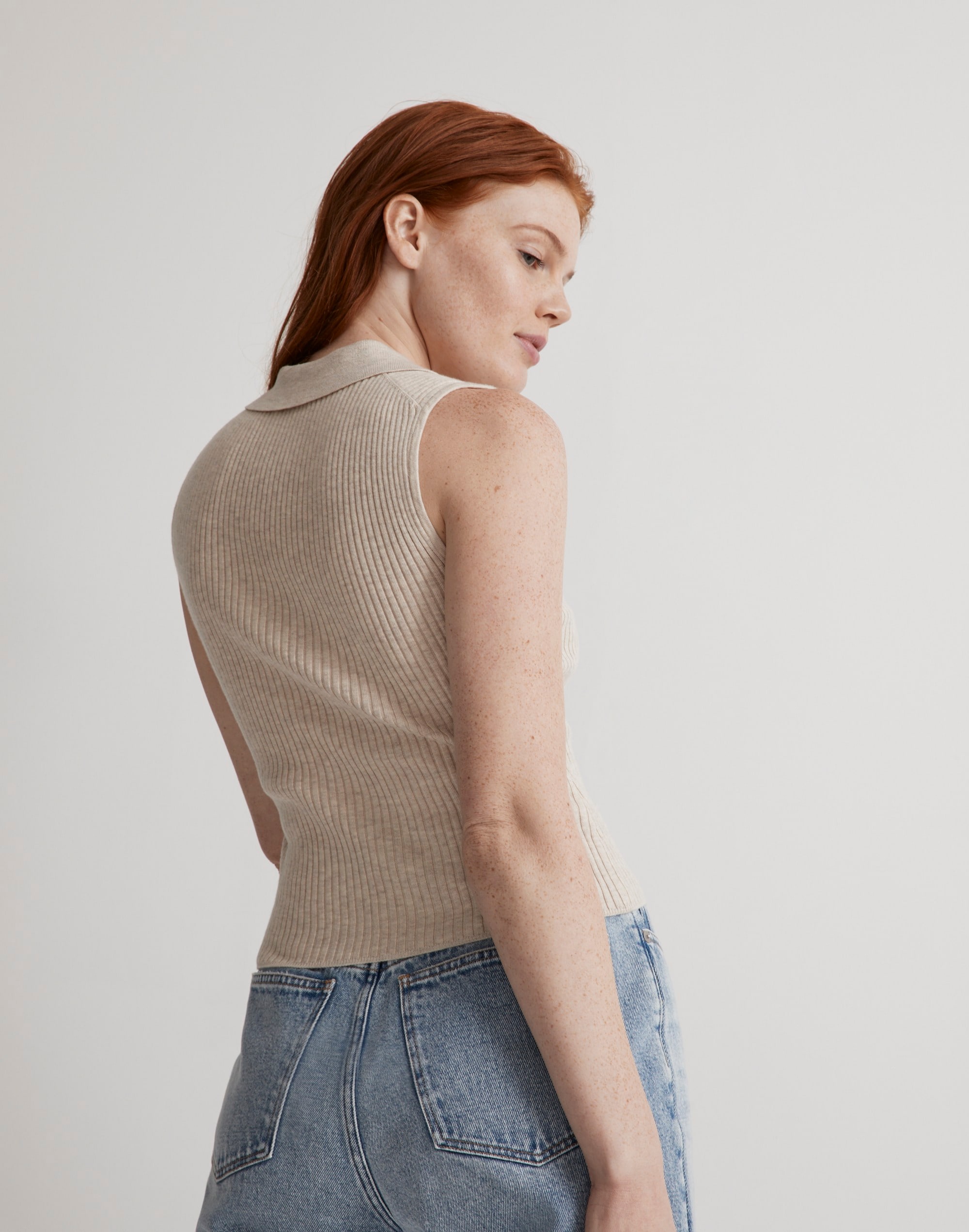 Owen Polo Sweater Tank | Madewell