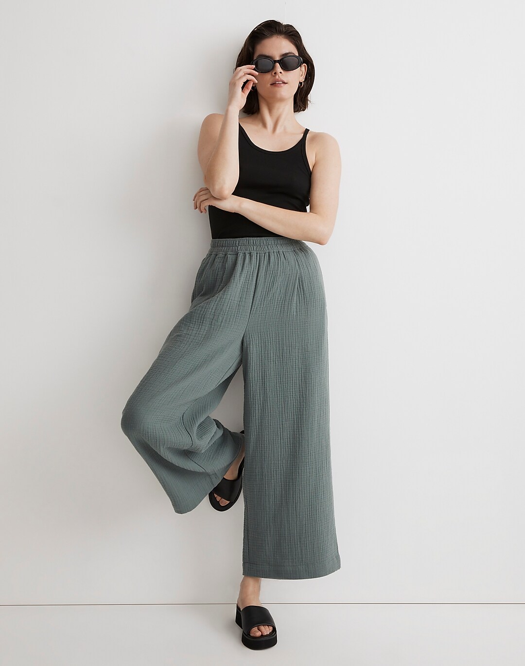 These Comfy Wide-leg Pants Are 25% Off at Madewell