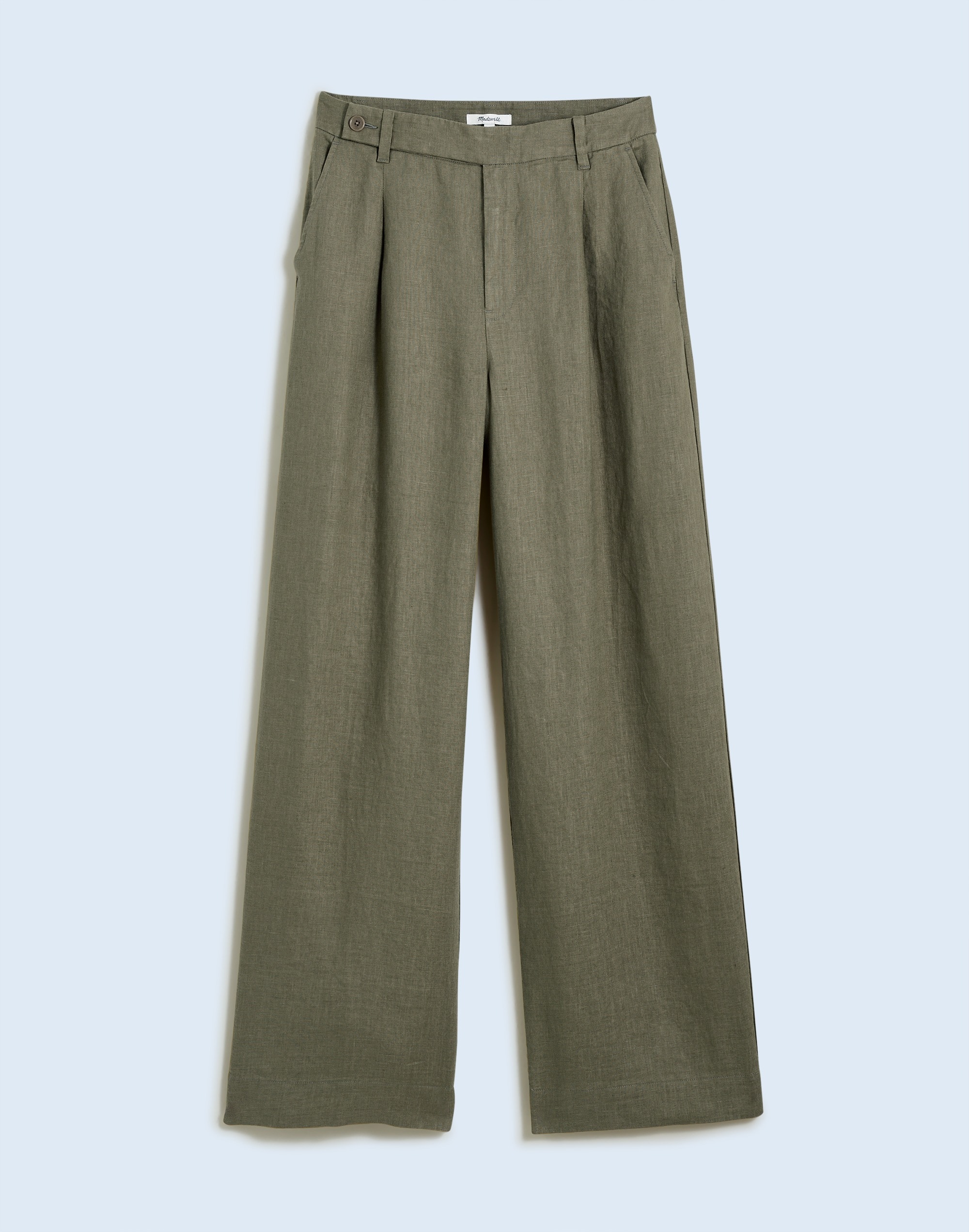 The Harlow Wide-Leg Pant in 100% Linen