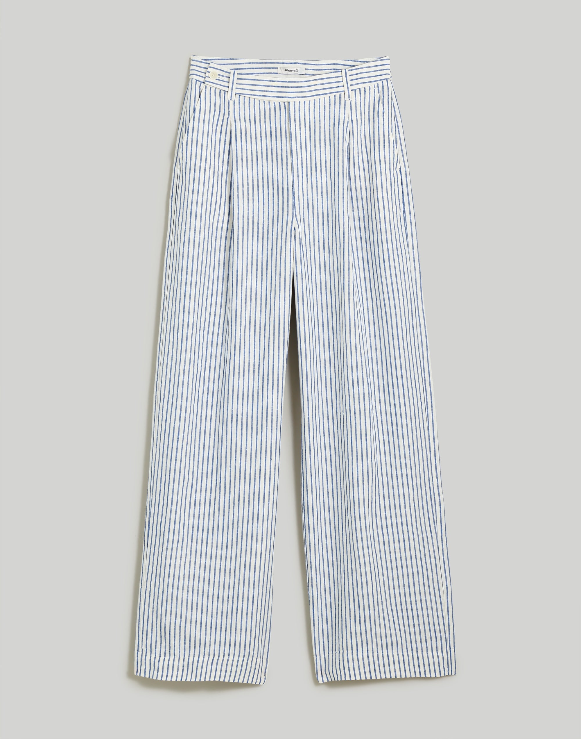 The Tall Harlow Wide-Leg Pant 100% Linen | Madewell