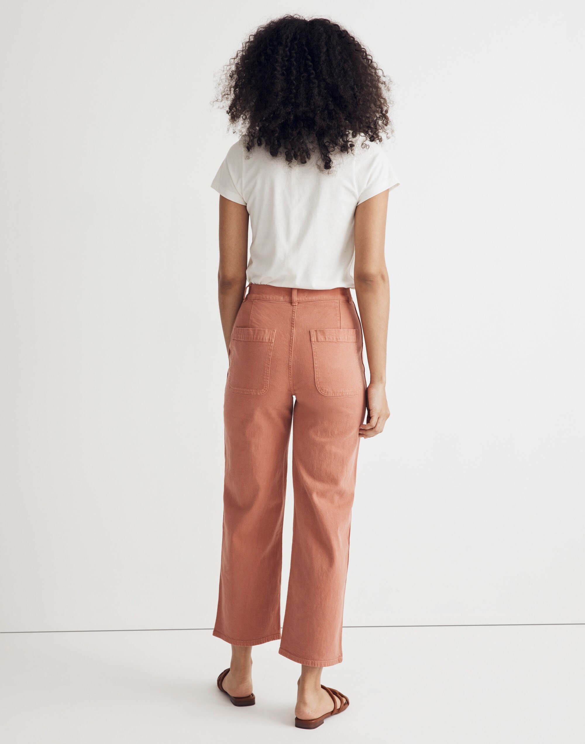 Emmett 2.0 Wide-Leg Crop Pants | Madewell