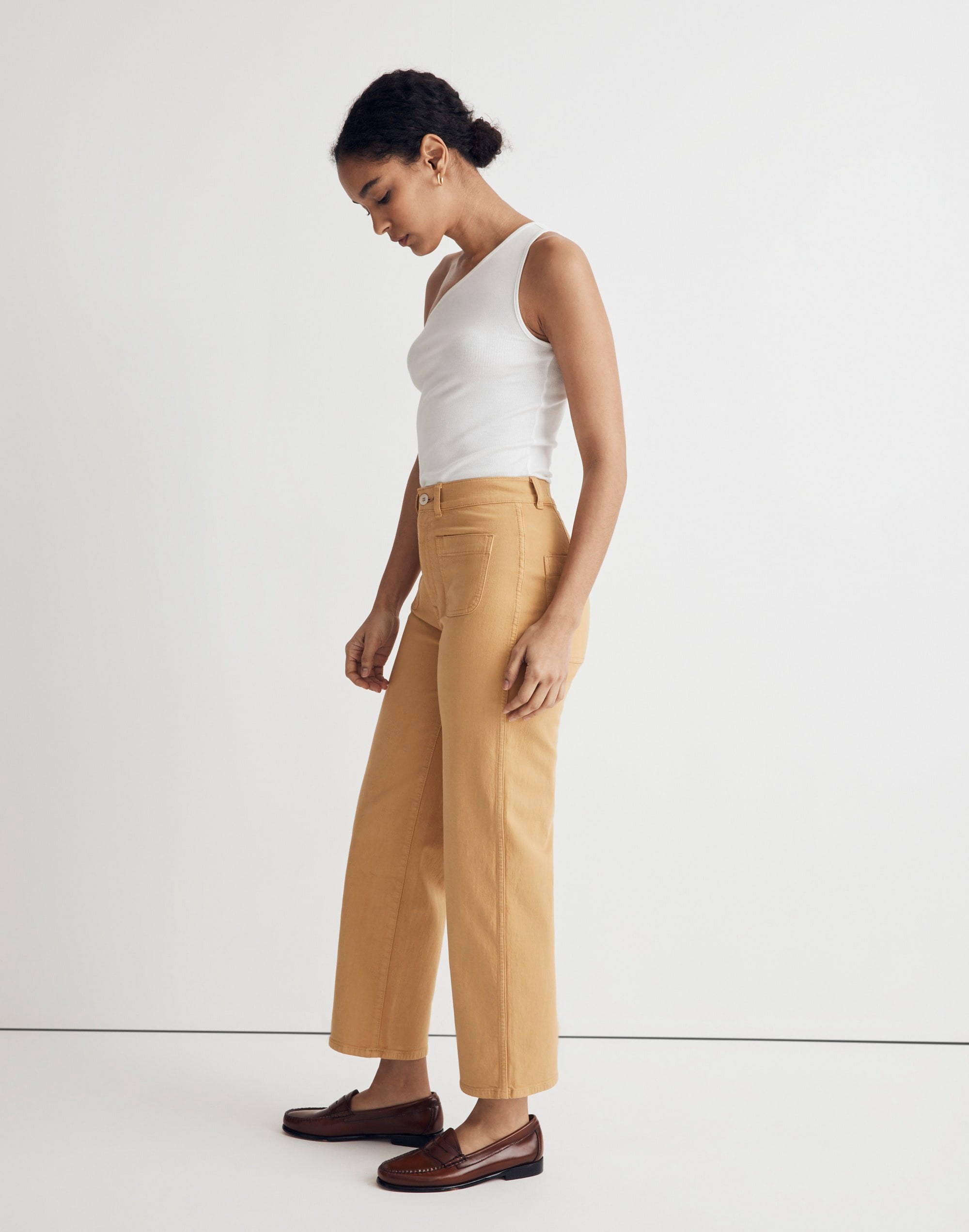 Emmett 2.0 Wide-Leg Crop Pants | Madewell