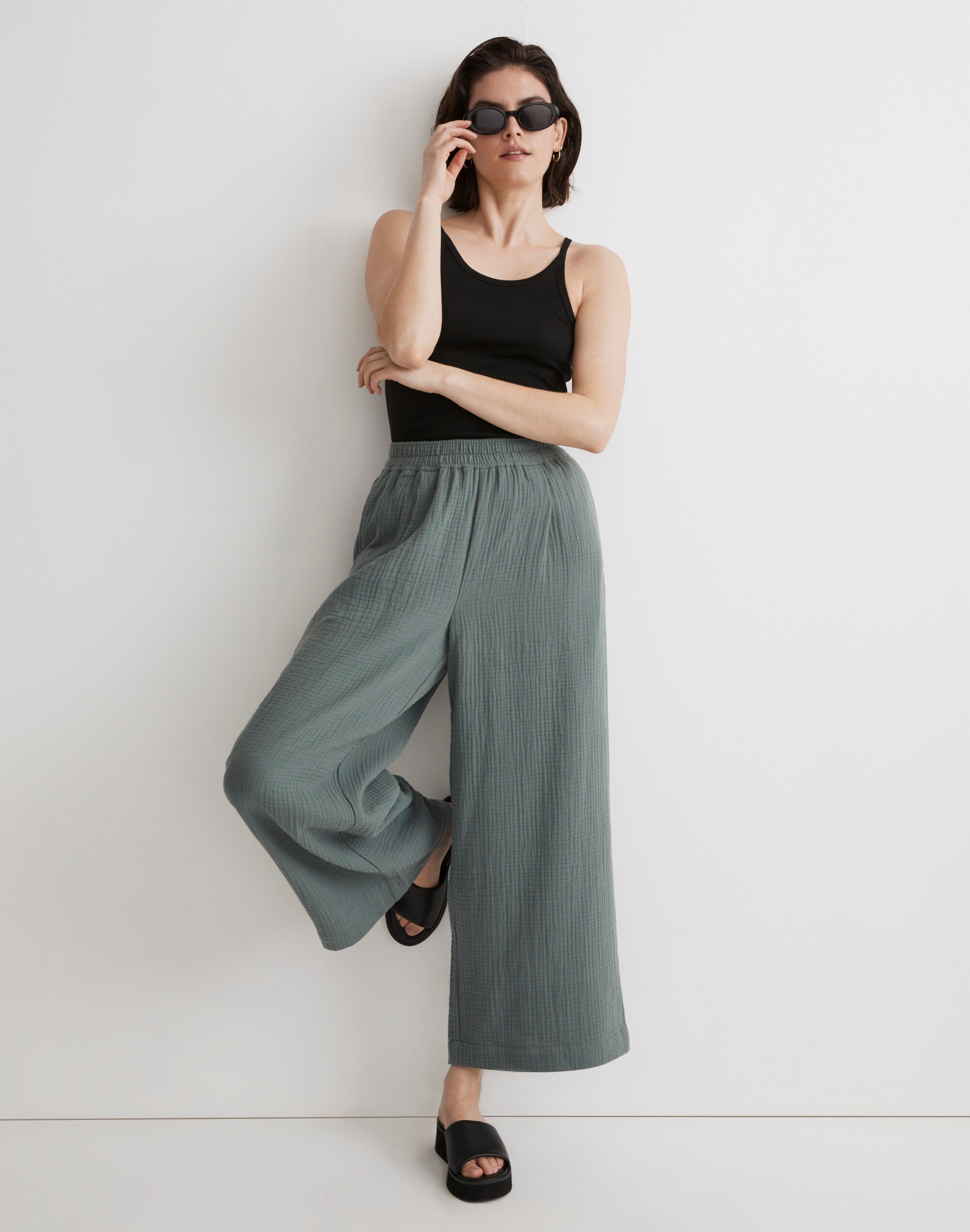 Ladies Wide Leg Cropped Pants – Jax and Lennon Clothing Co.