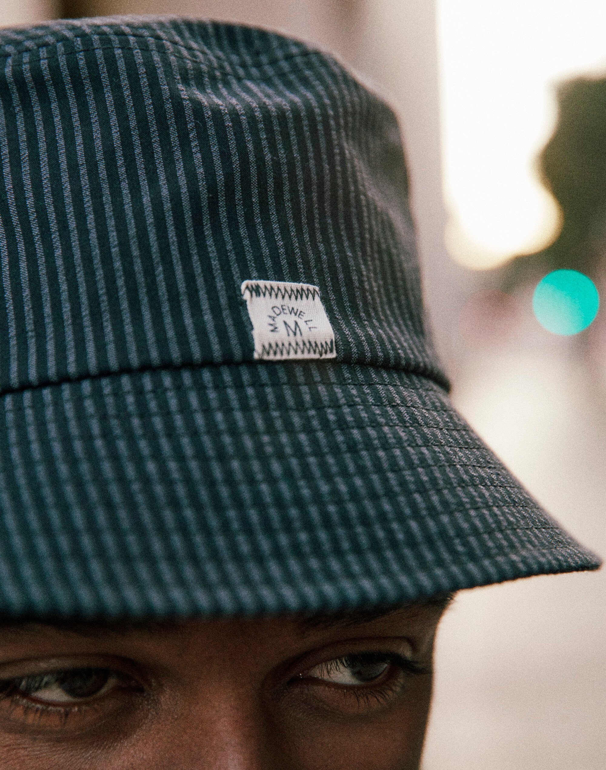 Seersucker Bucket Hat