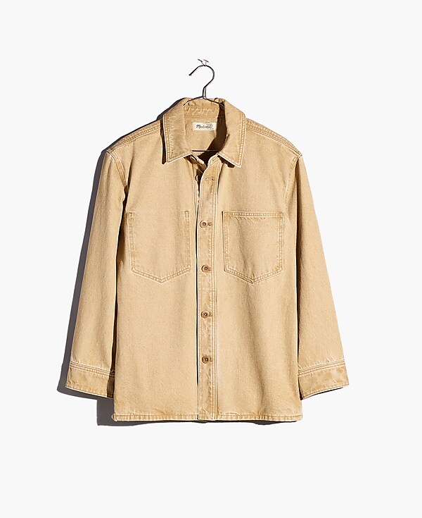 Plus Denim Shirt-Jacket: Botanical Yarn-Dye Edition