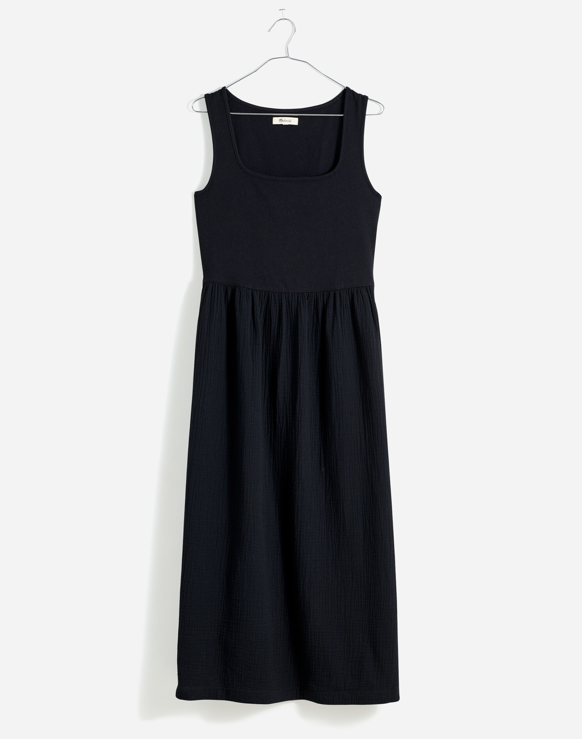 Plus Knit Tank Midi Dress