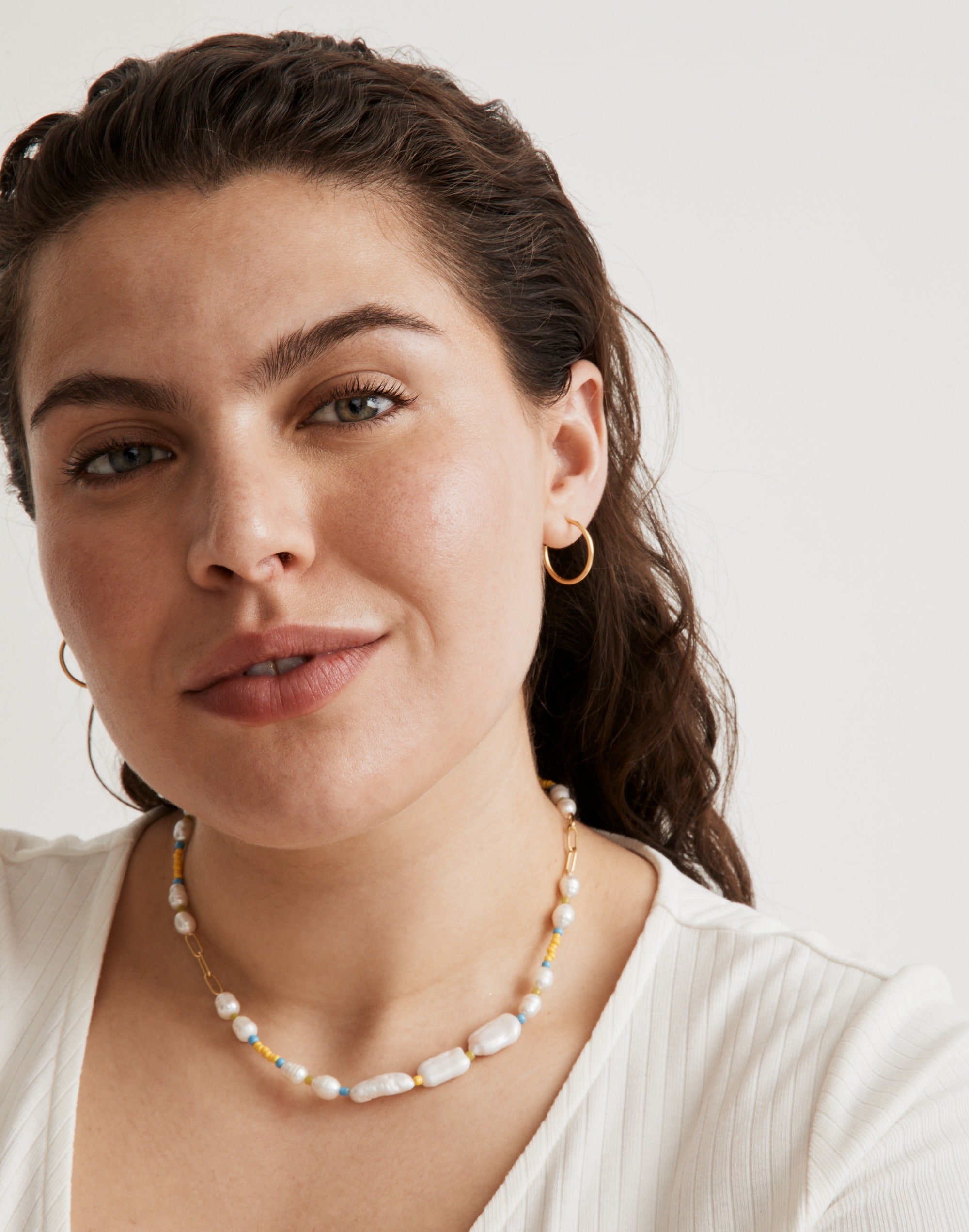 Freshwater Pearl Statement Choker Necklace | Madewell