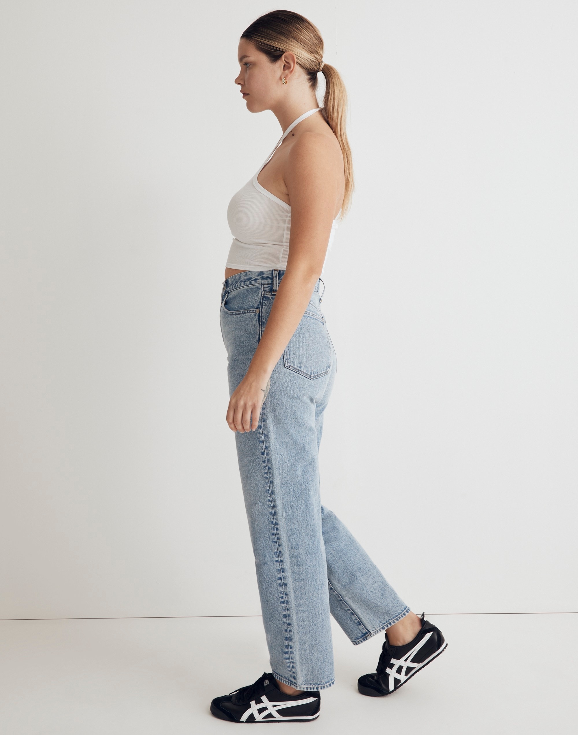 Supima® Rib Halter Tank Top | Madewell