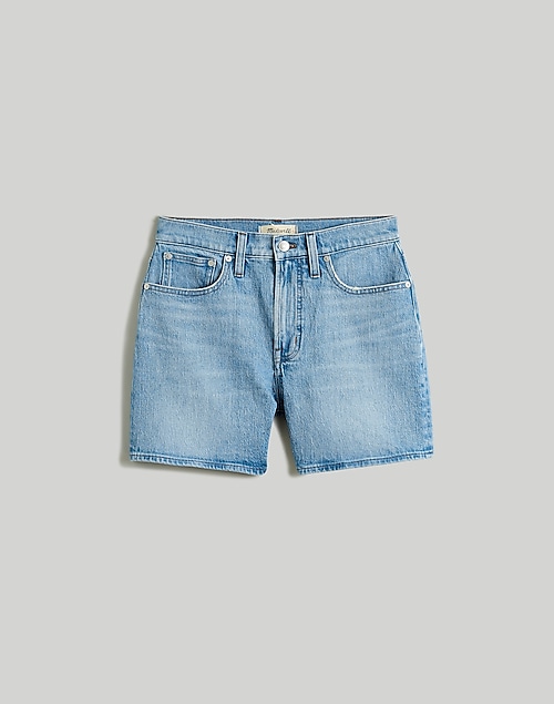 The Perfect Vintage Mid-Length Jean Short in Wainfleet Wash