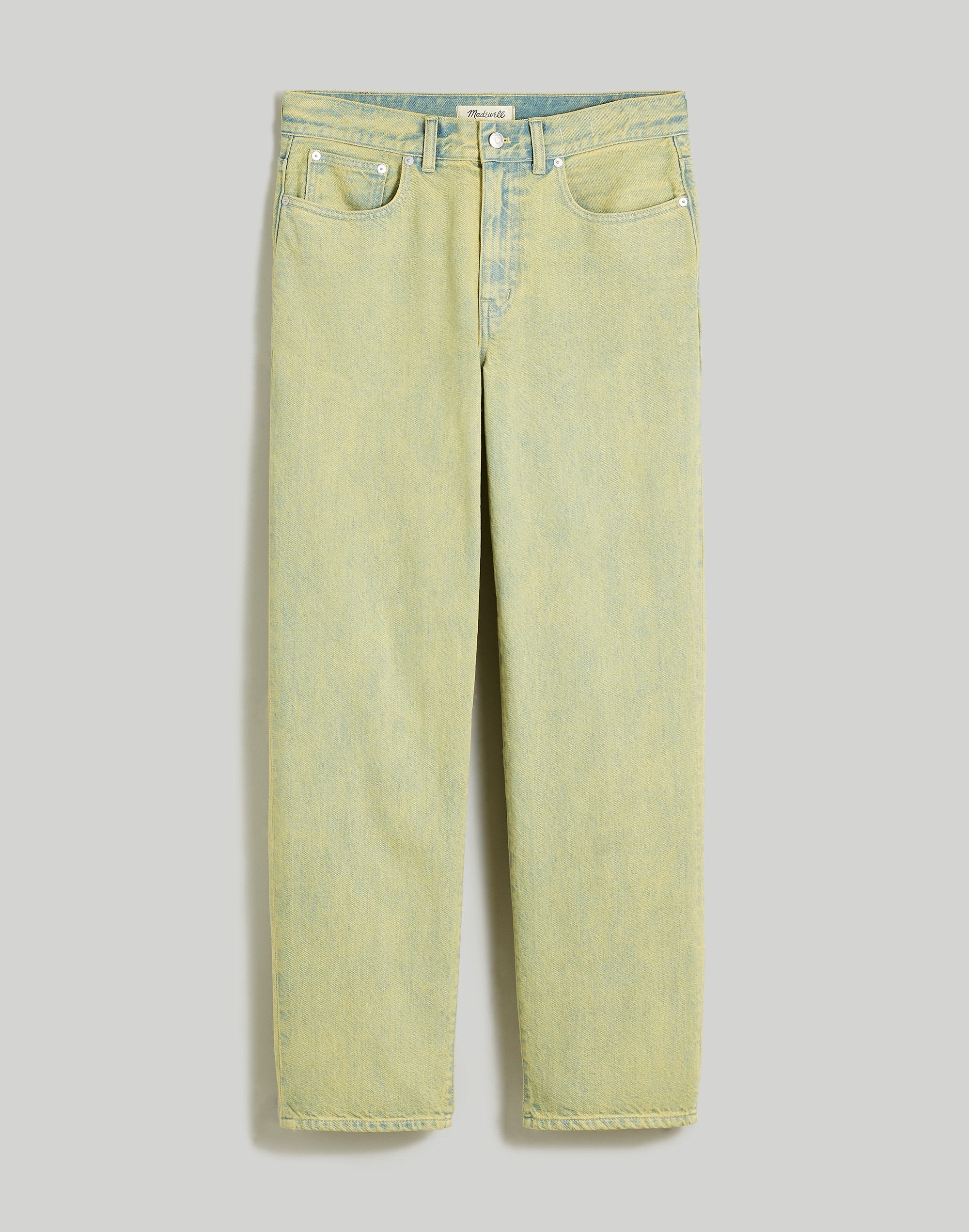 The Dadjean in Pale Daffodil: Acid Wash Edition