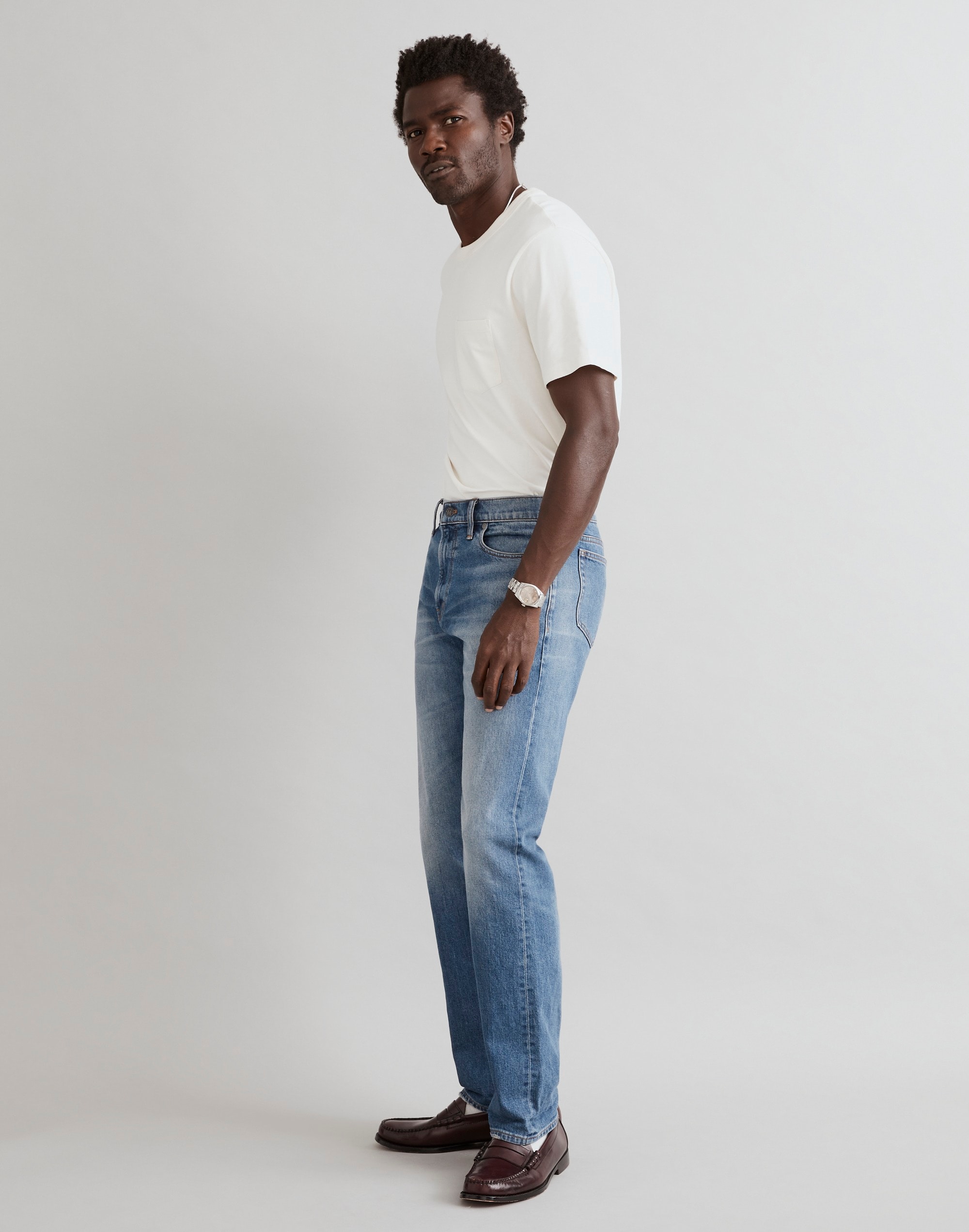 The 1991 Straight-Leg Selvedge Jean Norwood Wash | Madewell