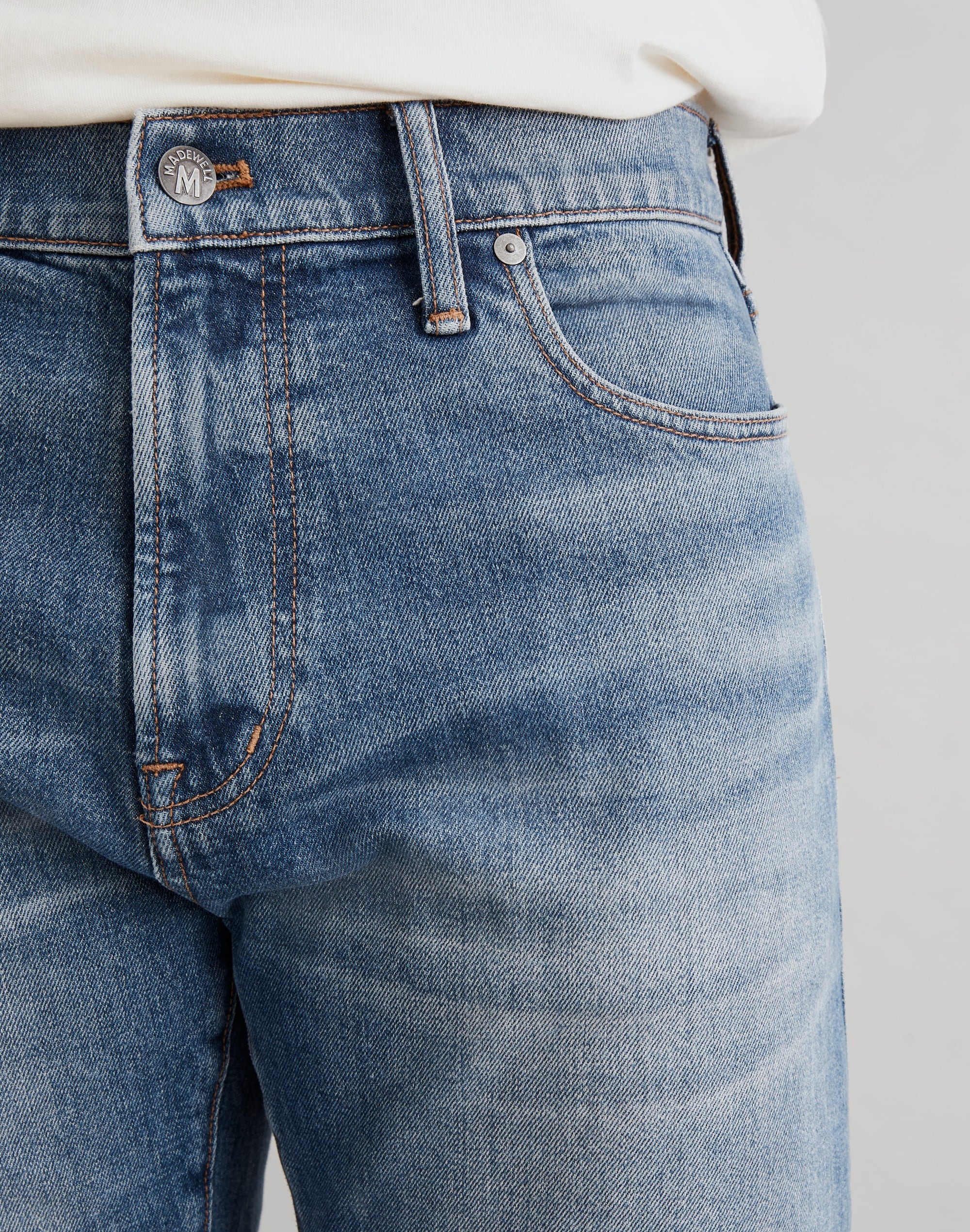 The 1991 Straight-Leg Selvedge Jean Norwood Wash | Madewell