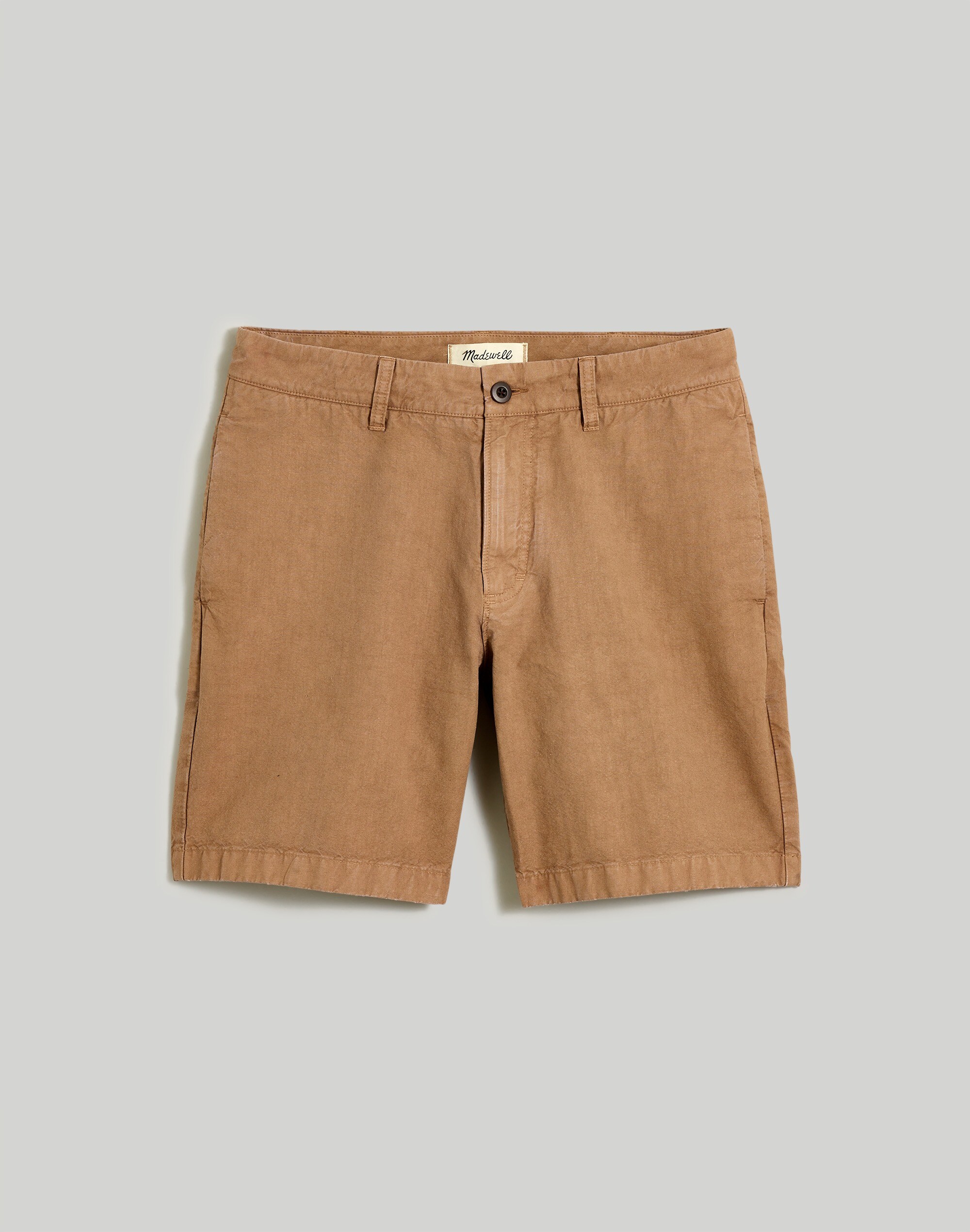 Hemp-Cotton-Blend Oversized Shorts | Madewell