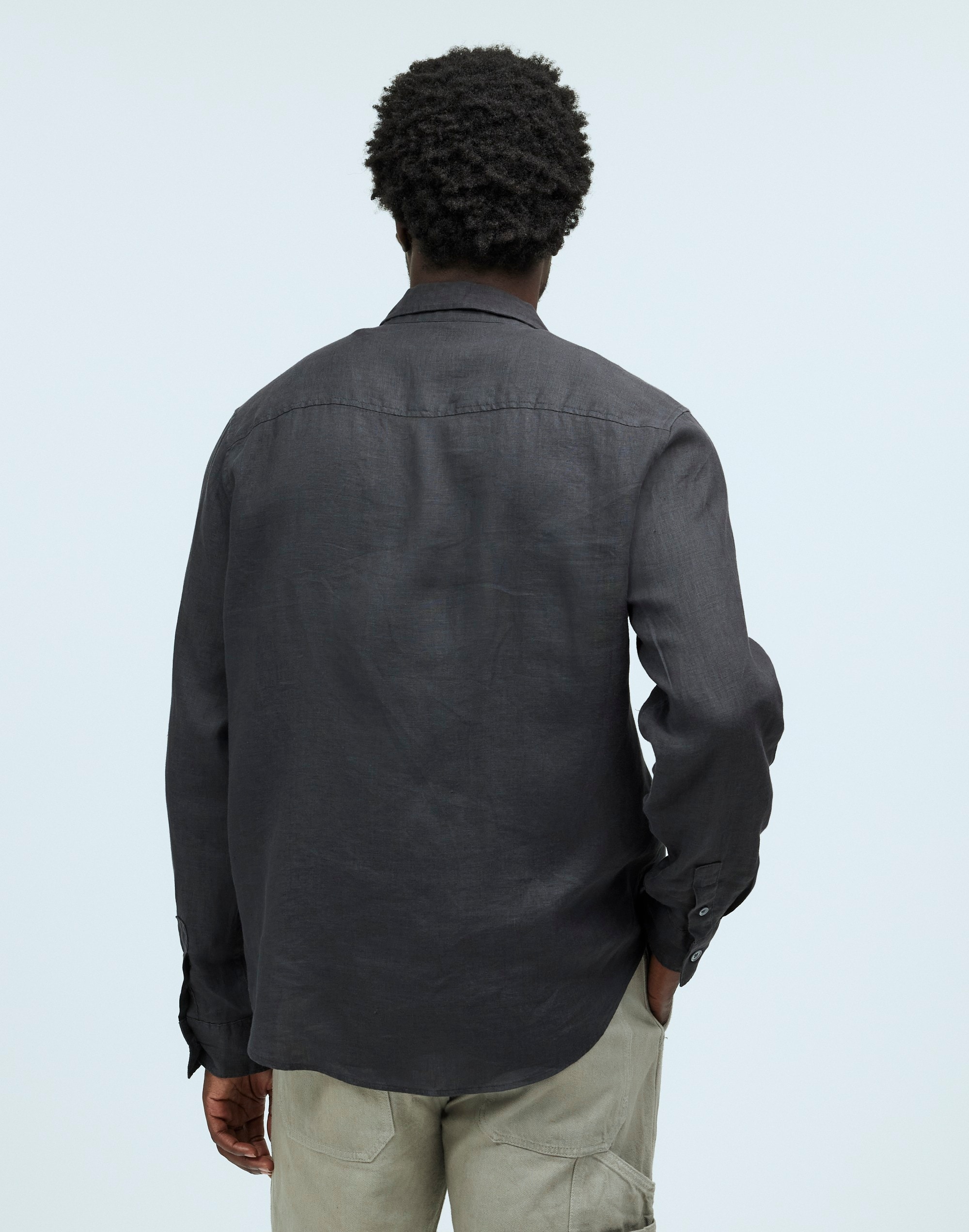 Linen Easy Long-Sleeve Shirt