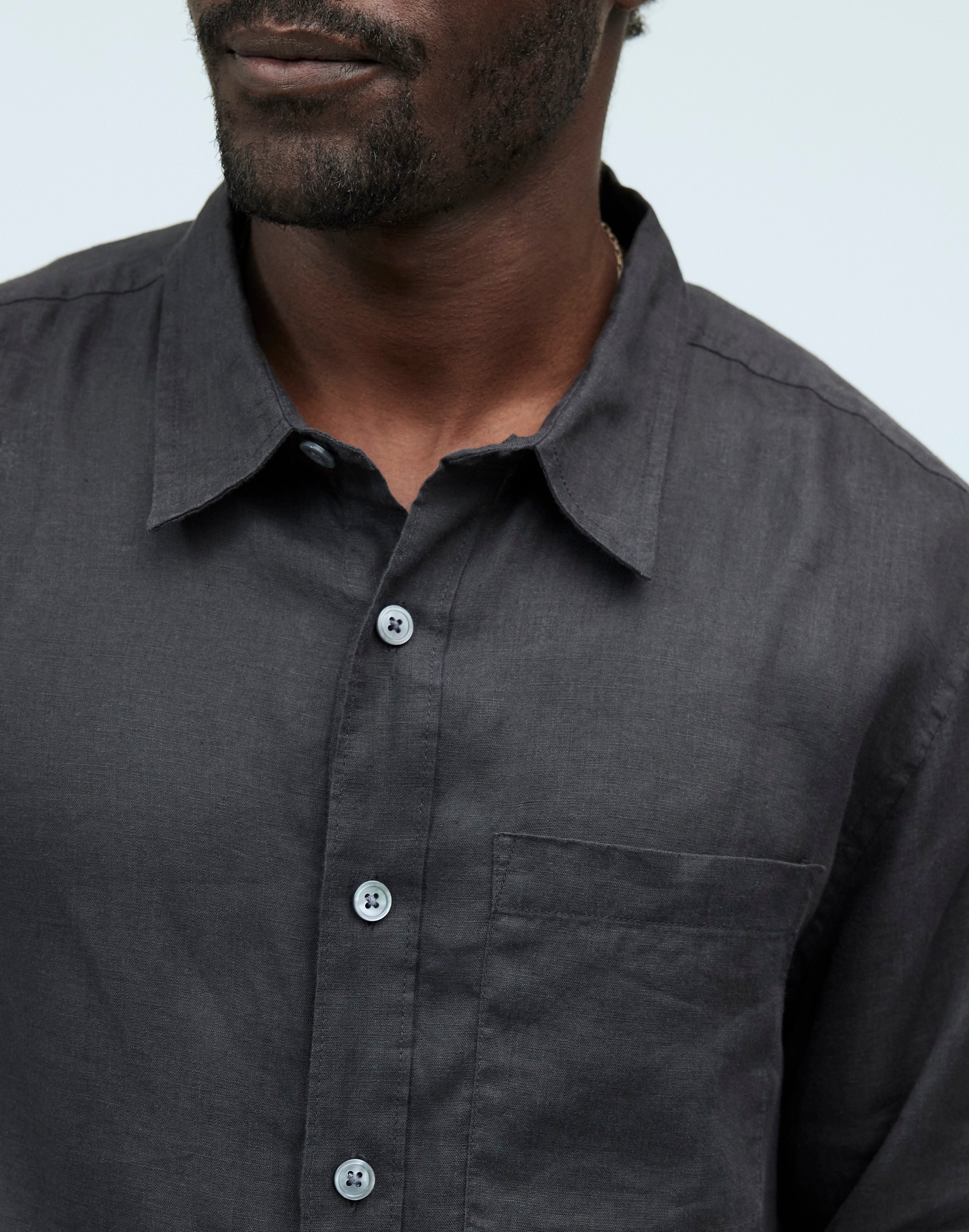 Linen Easy Long-Sleeve Shirt