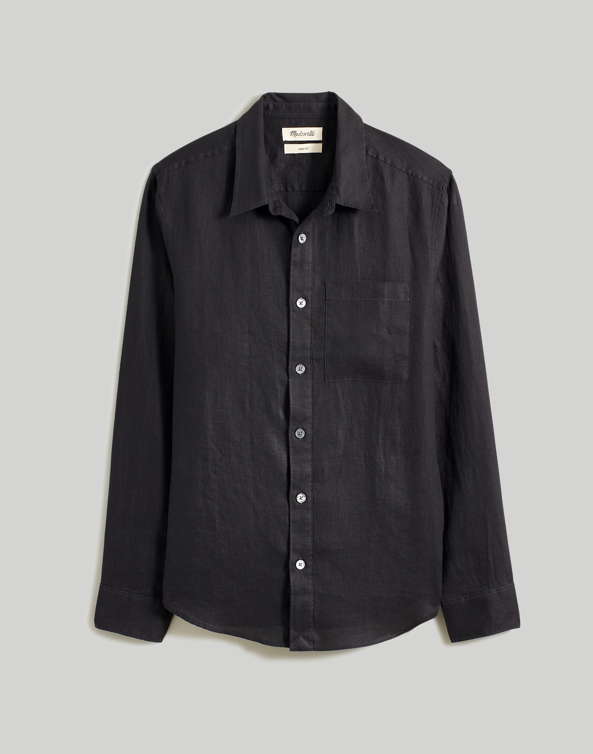 Linen Easy Long-Sleeve Shirt